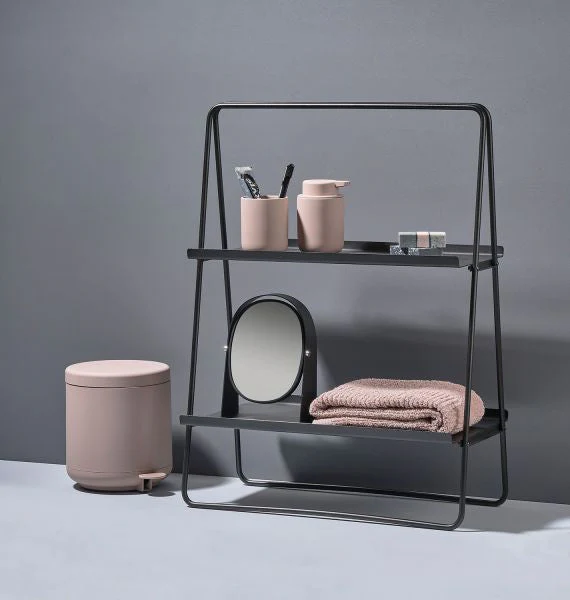 Ume Bath Pedal Bin 4L Nude - Inhomebuy