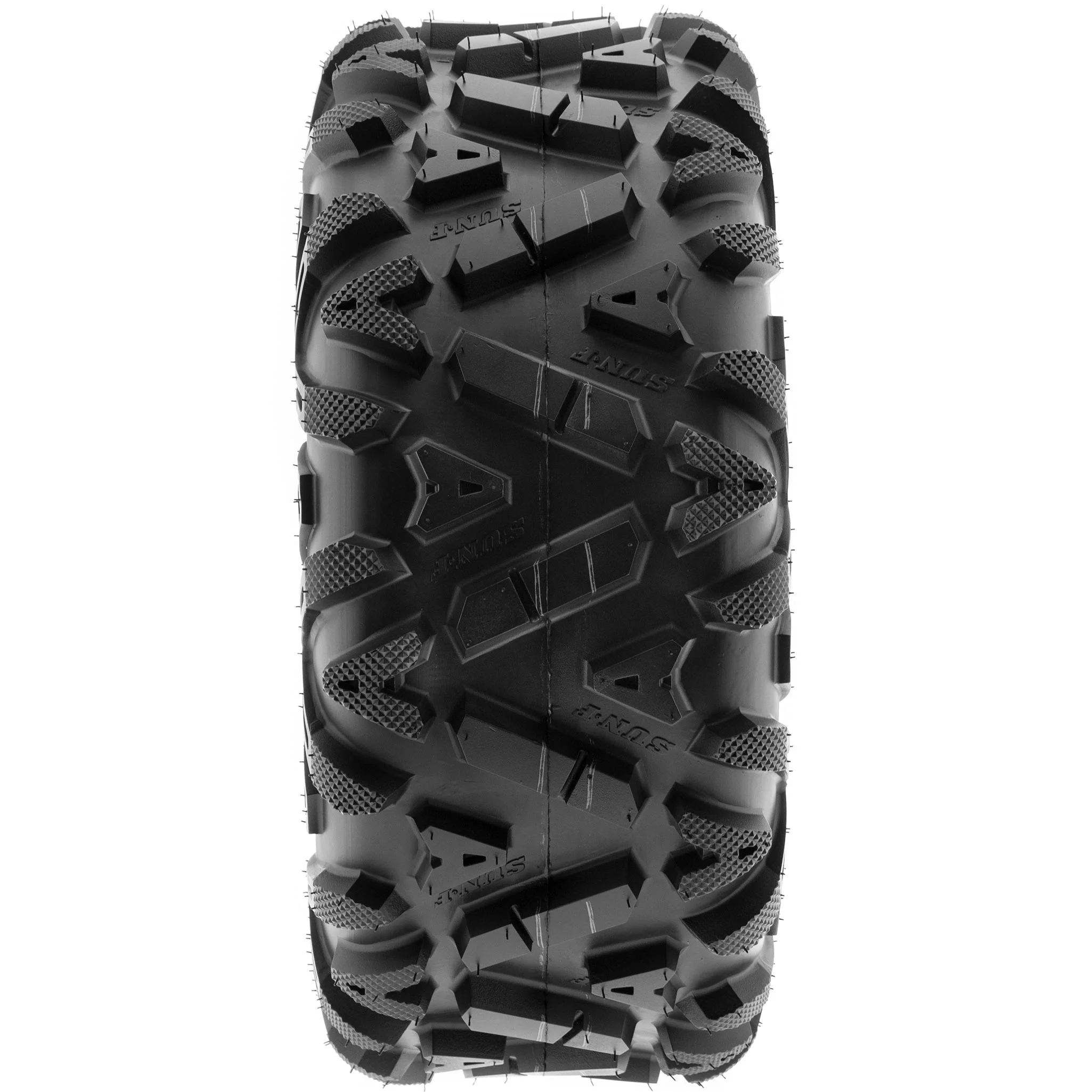 SunF All Terrain ATV UTV Tires 25x10-12 25x10x12 6 PR A033 (Pair of 2) - Inhomebuy