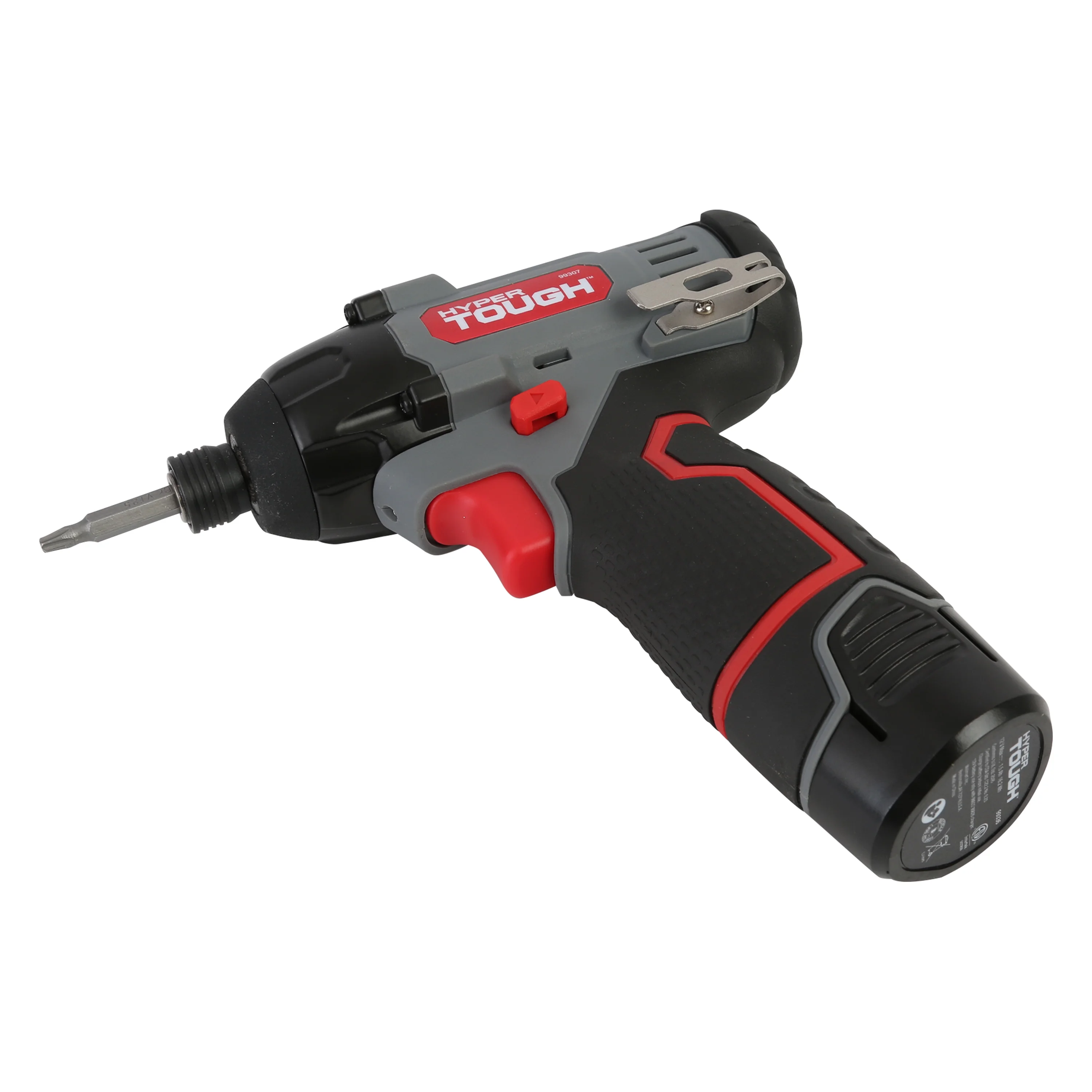 Hyper Tough 12V Max* Lithium-Ion Cordless Impact Driver with 1.5Ah Battery and Charger, Model 99307 - Inhomebuy