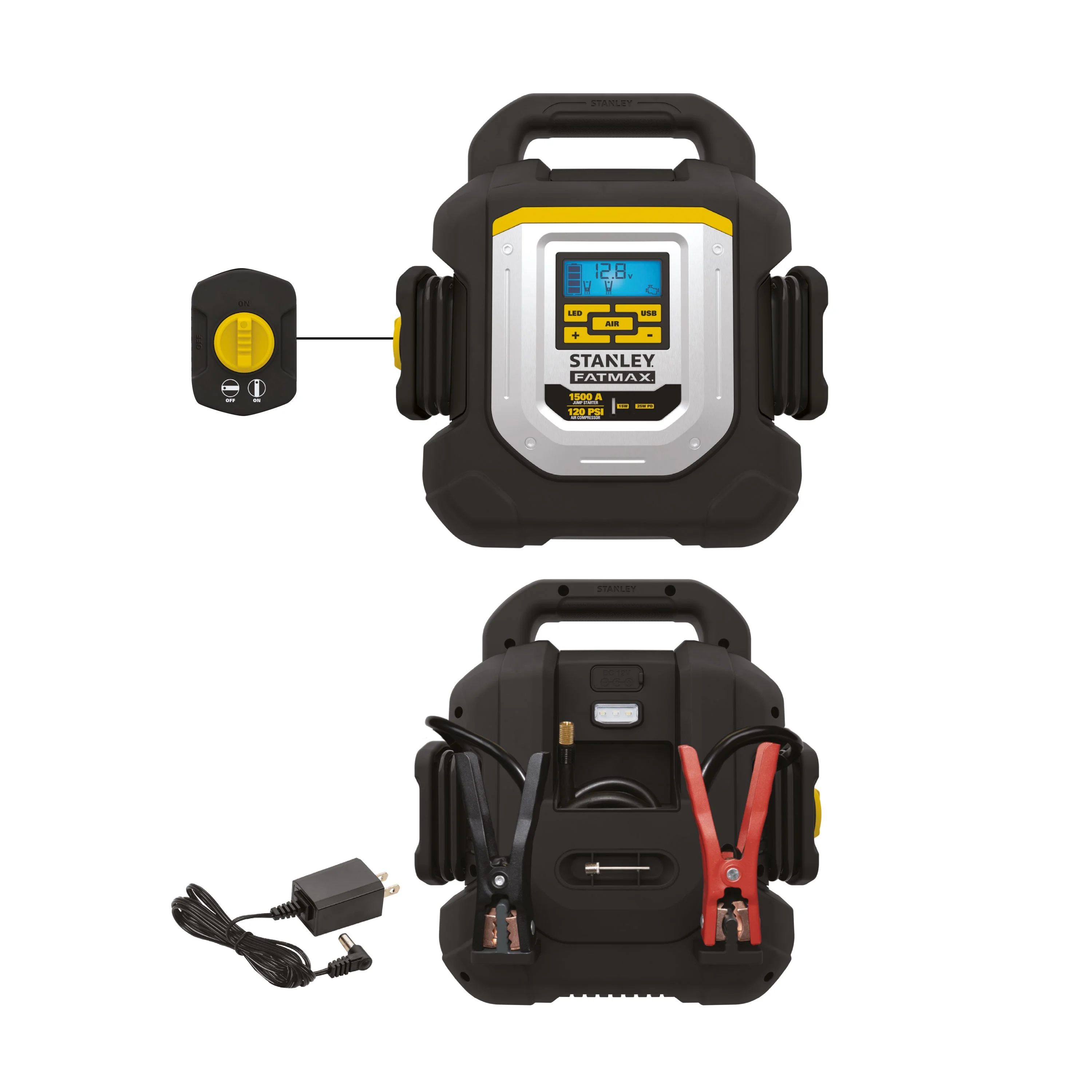 Stanley J15CF 1500 Amp Jump Starter - Inhomebuy