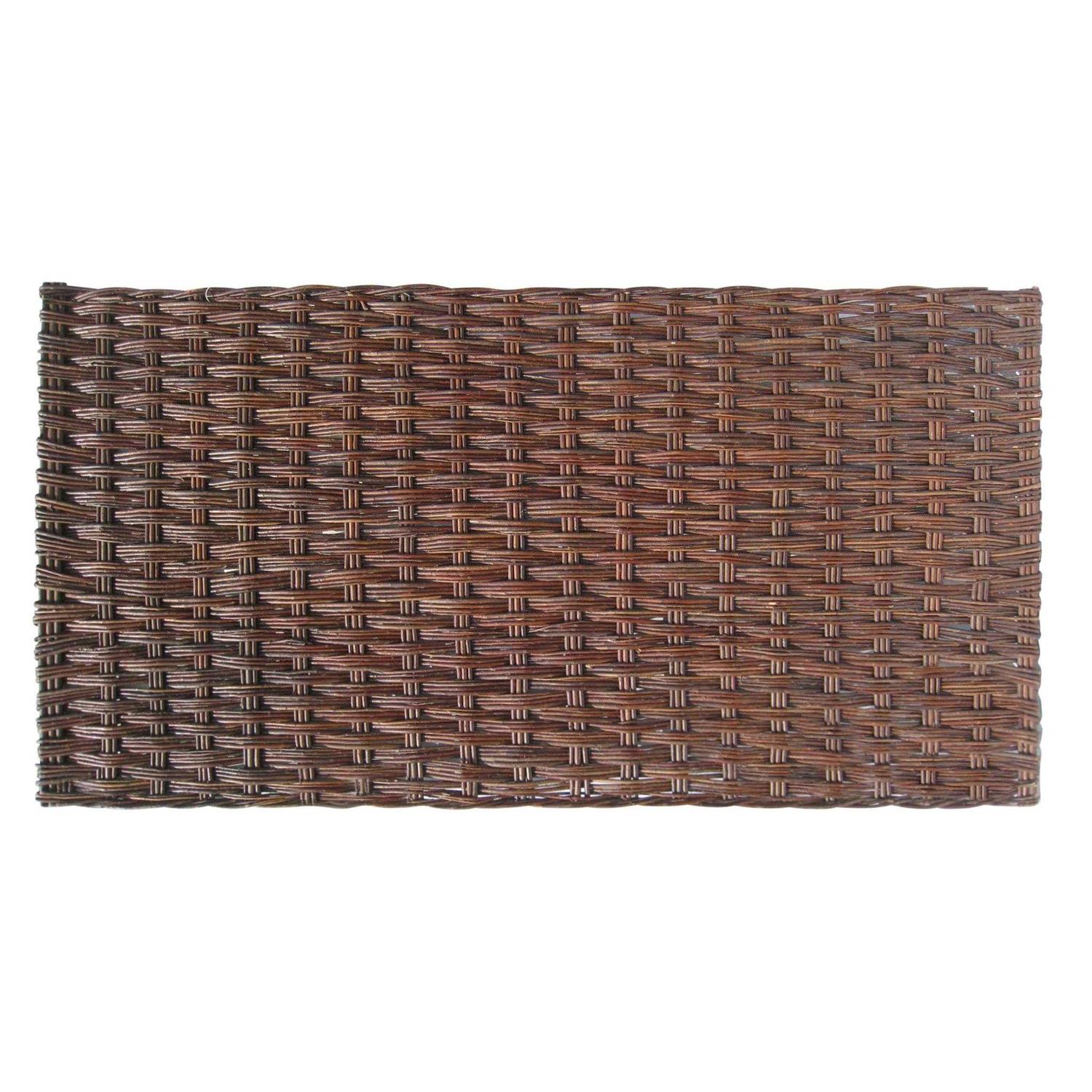 Woven Hurdle Wood Fence Panel MGP - Inhomebuy