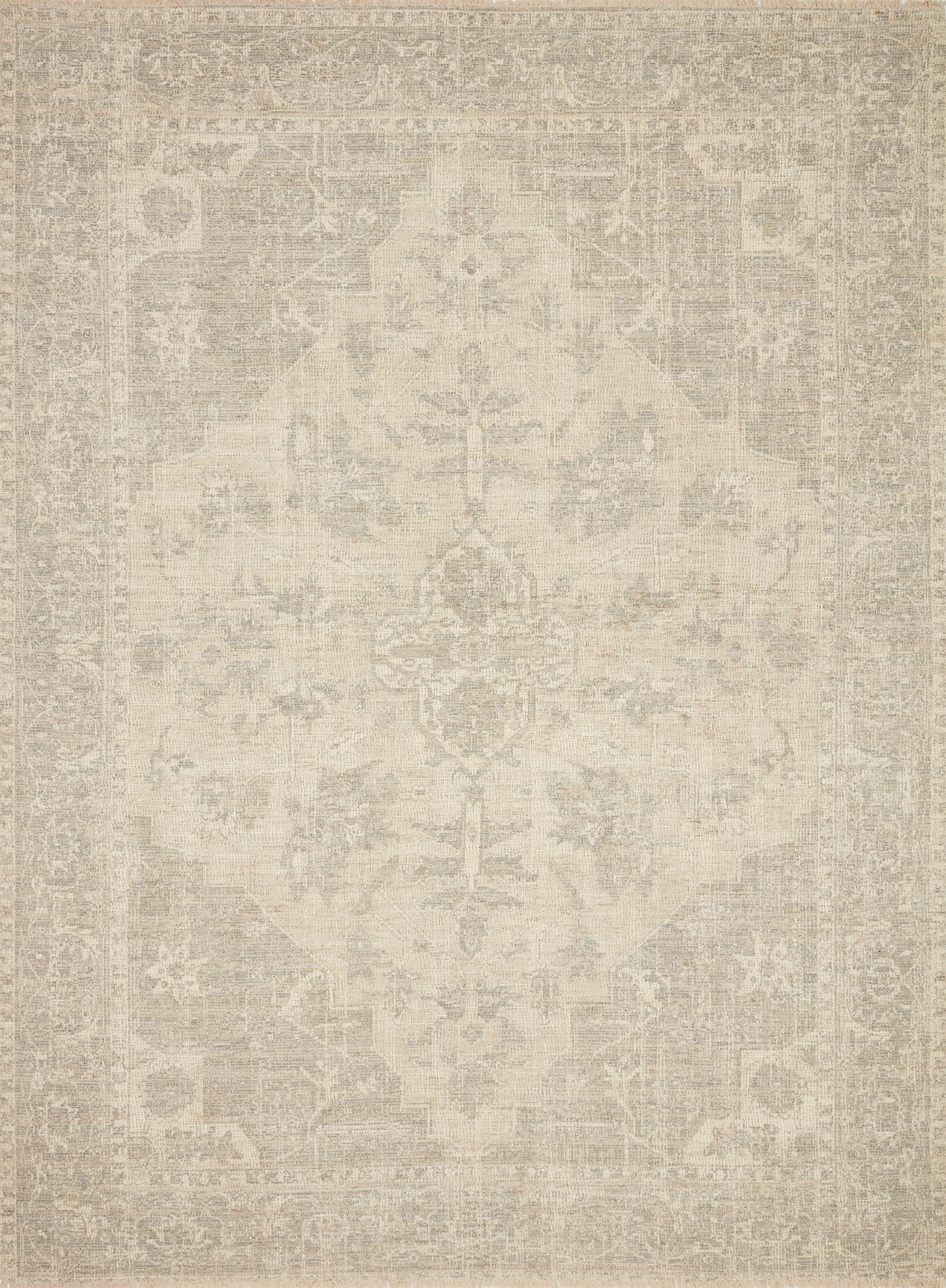 Loloi Rugs Priya Collection Rug in Ivory, Grey - 8'6