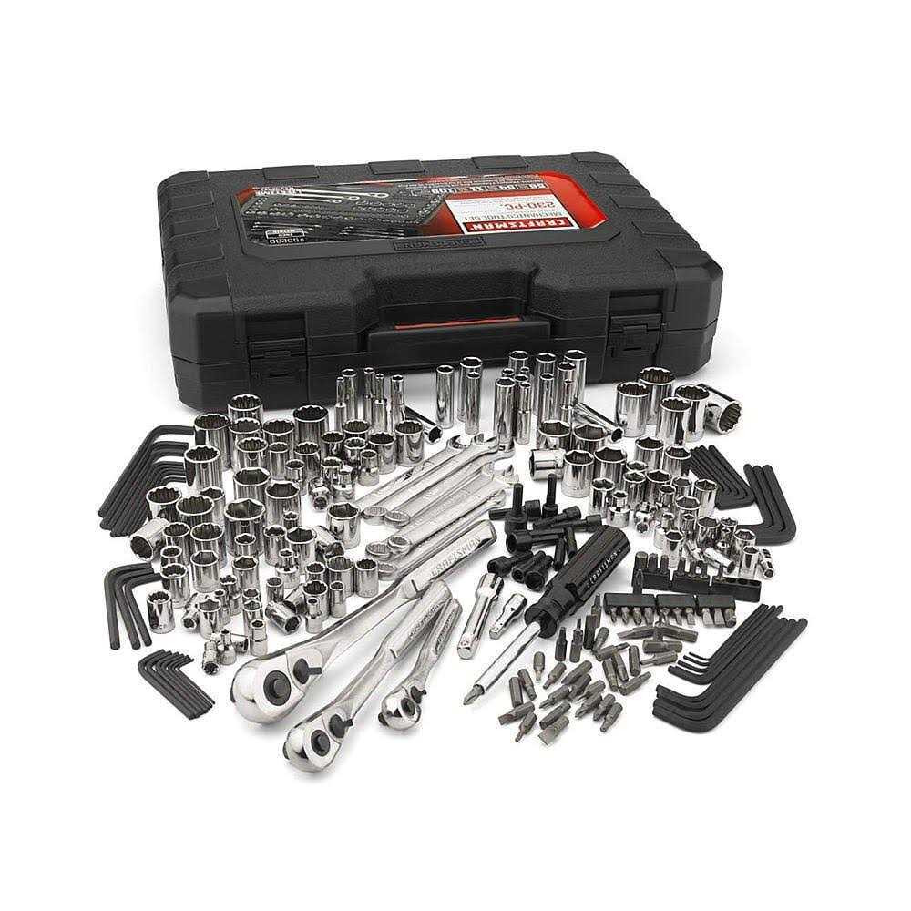 Craftsman 230-Piece Mechanics Tool Set - Inhomebuy