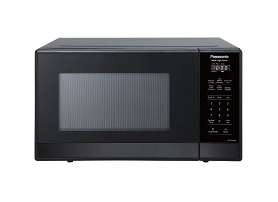 Panasonic Microwave Oven |NNSG448S| 0.9 cu.ft, 900W, Black + Stainless Steel - Inhomebuy