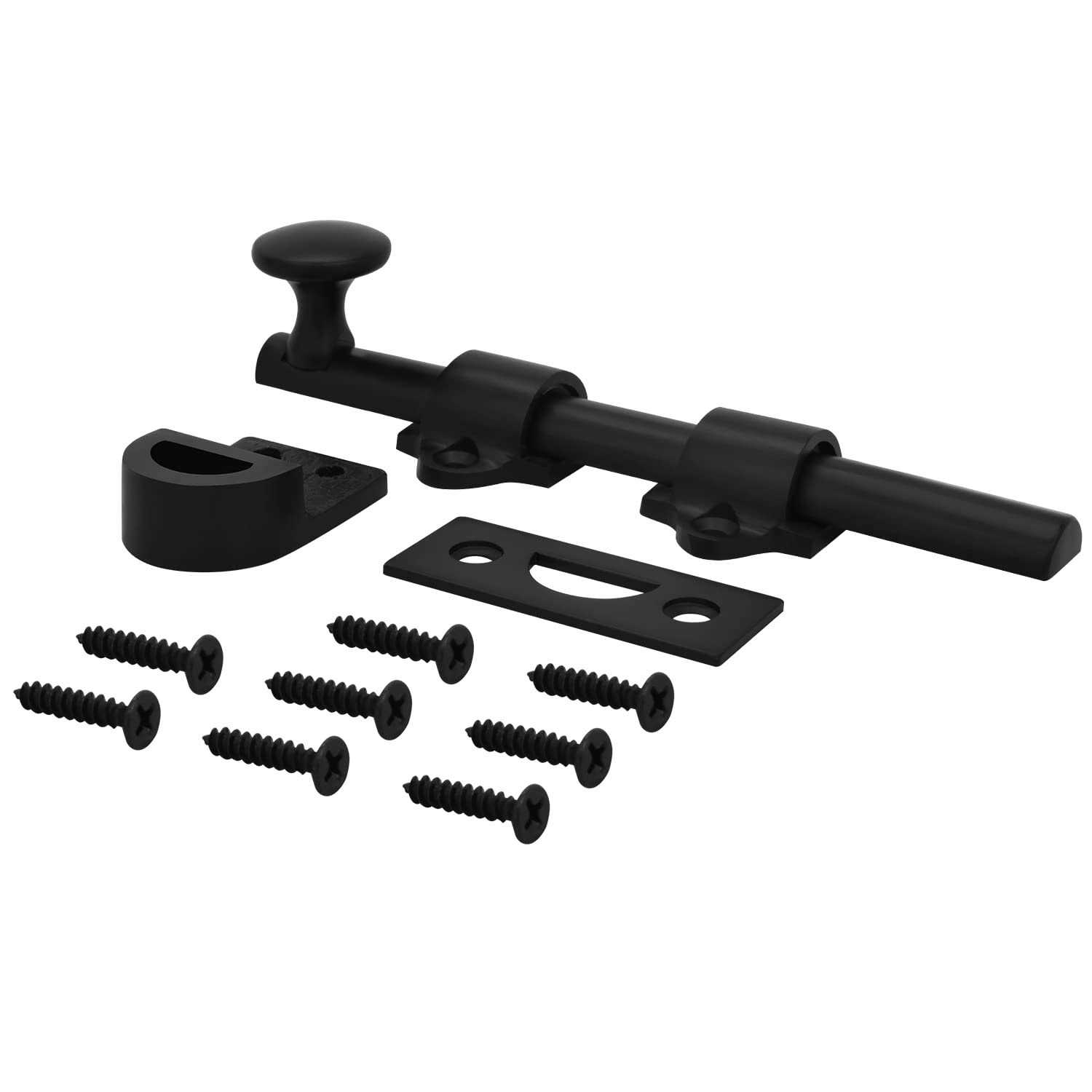 Nuk3y Heavy Duty Solid Brass Dutch Door Surface Bolt - Inhomebuy