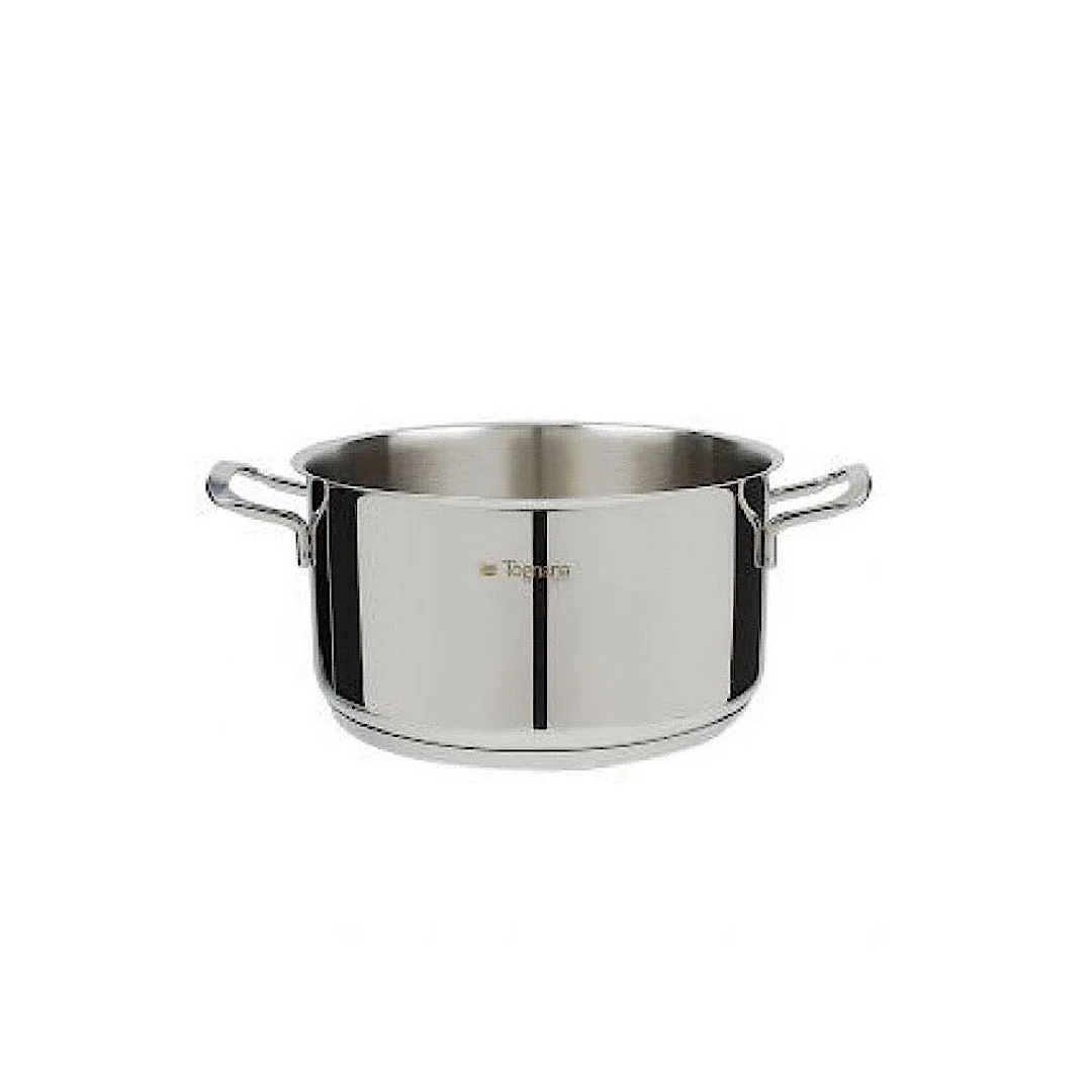 Vanitosa Casserole Stainless Steel with Lid 24cm - Inhomebuy