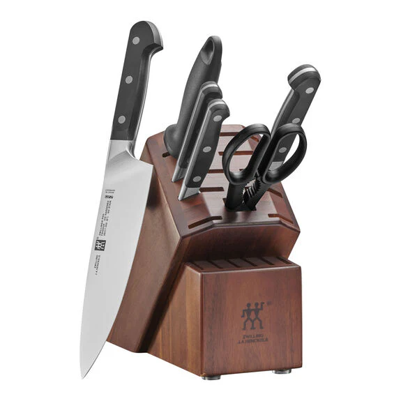 ZWILLING 7pc Knife Block Set, Pro Series - Inhomebuy