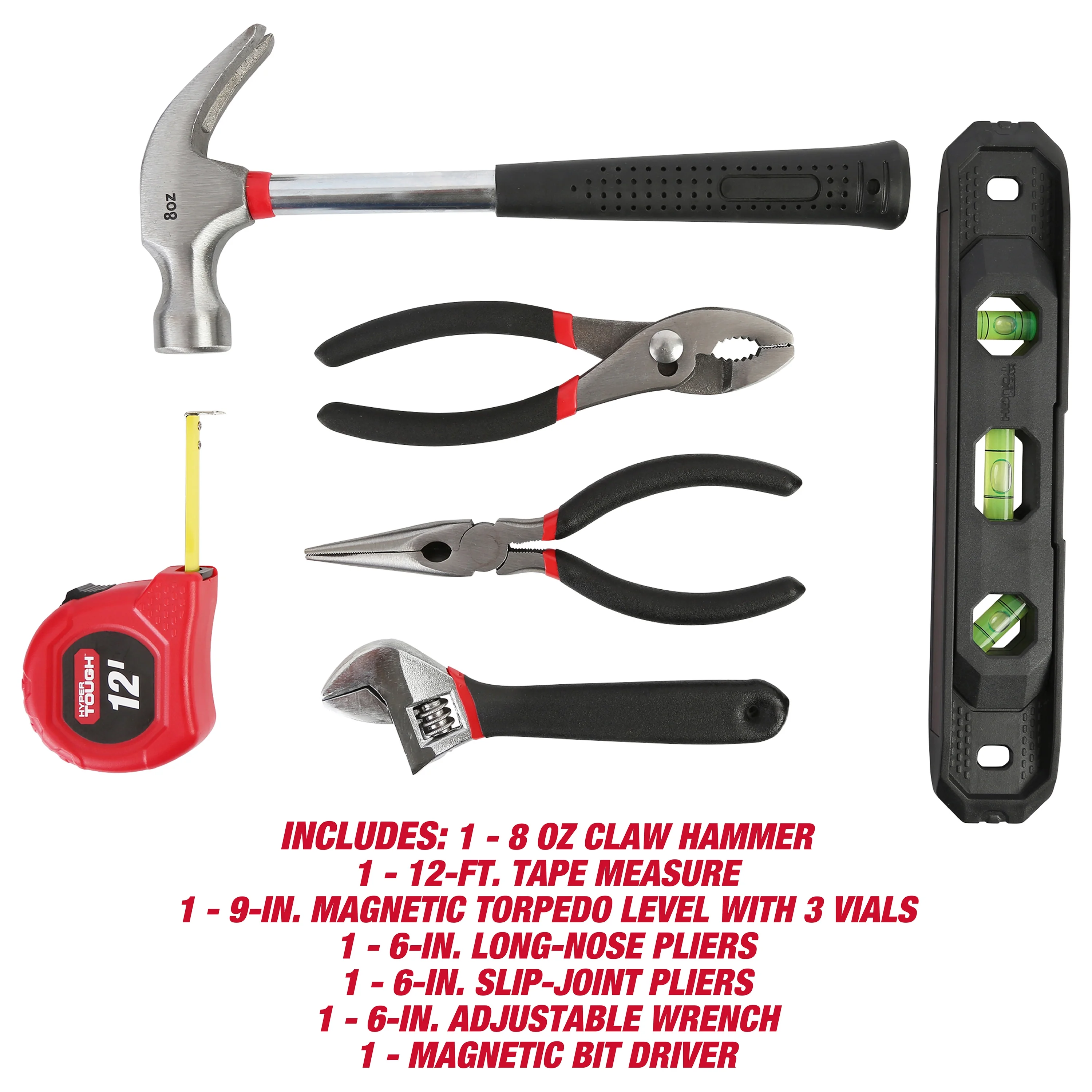 Hyper Tough 12V Max* Lithium-Ion Cordless 3/8-Inch Drill Driver 50-Piece Project Kit and 1.5Ah Battery, Gifts For Mom and Dad, Model 99312 - Inhomebuy