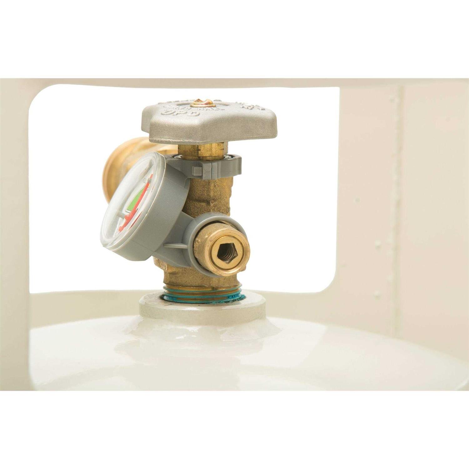 Flame King YSN201b 20 Pound Steel Propane Tank Cylinder with Type 1 Overflow Protection Device Valve, for Grills and BBQs - Inhomebuy