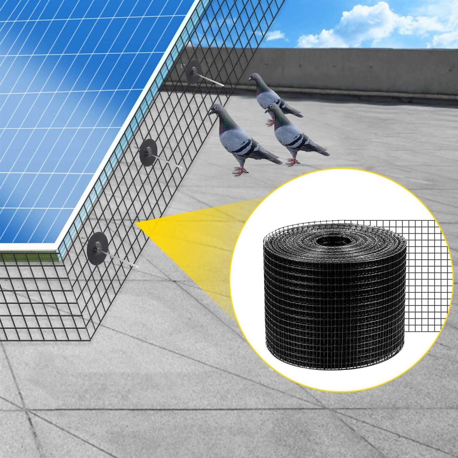 VEVOR Solar Panel Bird Wire 98ft Critter Guard Roll Kit Solar Panel Guard - Inhomebuy