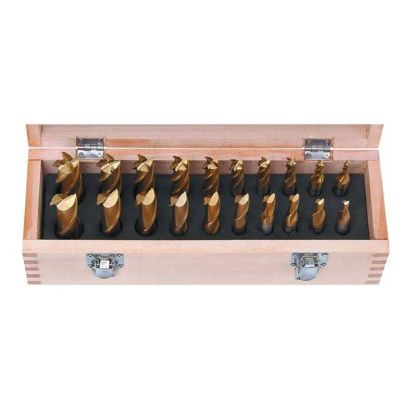Warrior Titanium M2 High Speed Steel Drill Bit Set - Inhomebuy