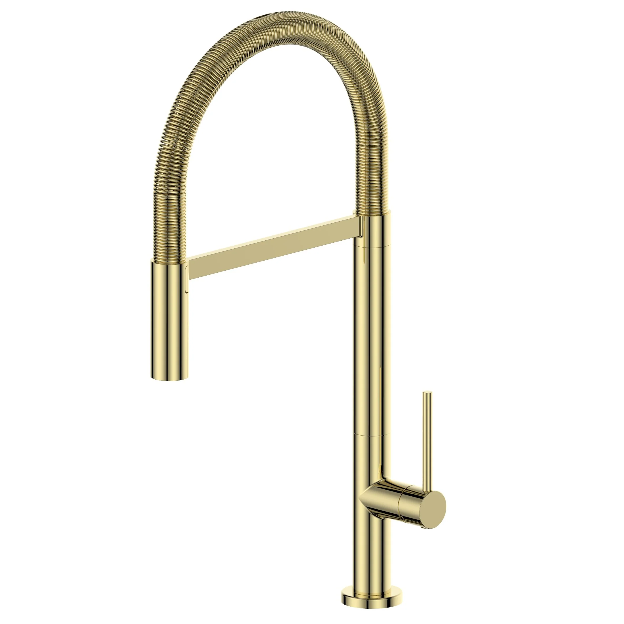 ZLINE Incline Kitchen Faucet in Polished Gold, INC-KF-PG - Inhomebuy