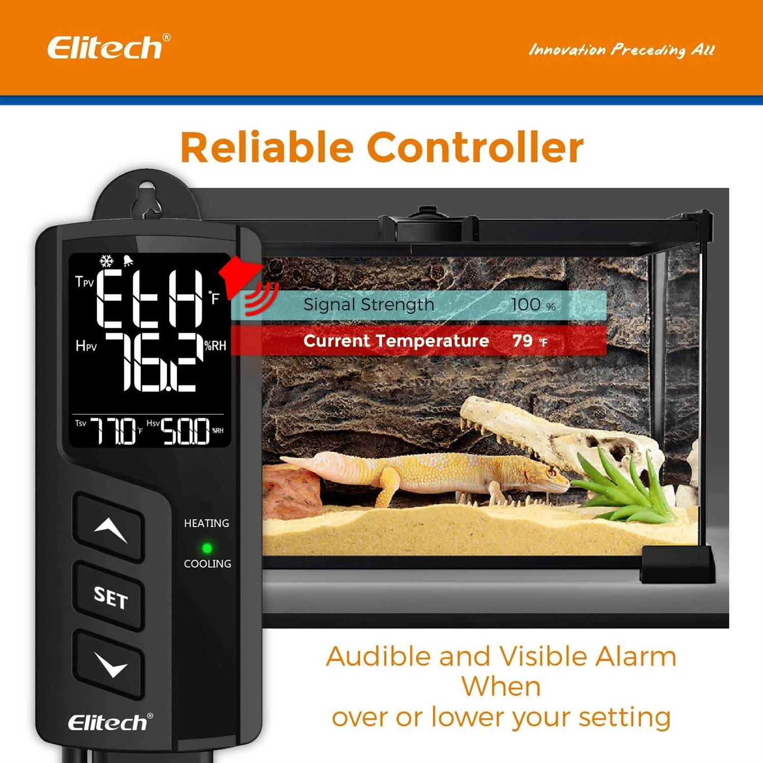Elitech RC-5+ Reusable USB Temperature Data Logger with Auto PDF Report - Inhomebuy