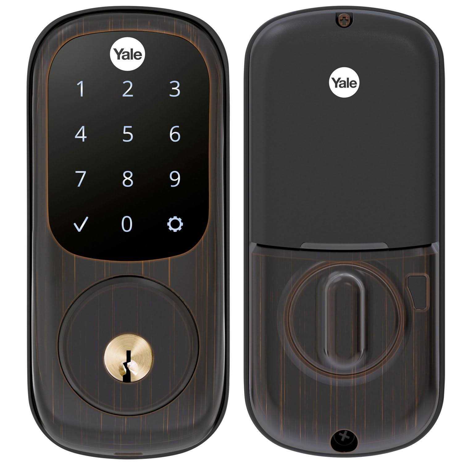 Yale Z-Wave Plus Touchscreen Deadbolt Assure Lock - Inhomebuy