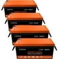 CHINS LiFePO4 Battery 12V 300Ah Lithium iron Battery Built 200A BMS for Home Energy Storage Off-Grid - Inhomebuy