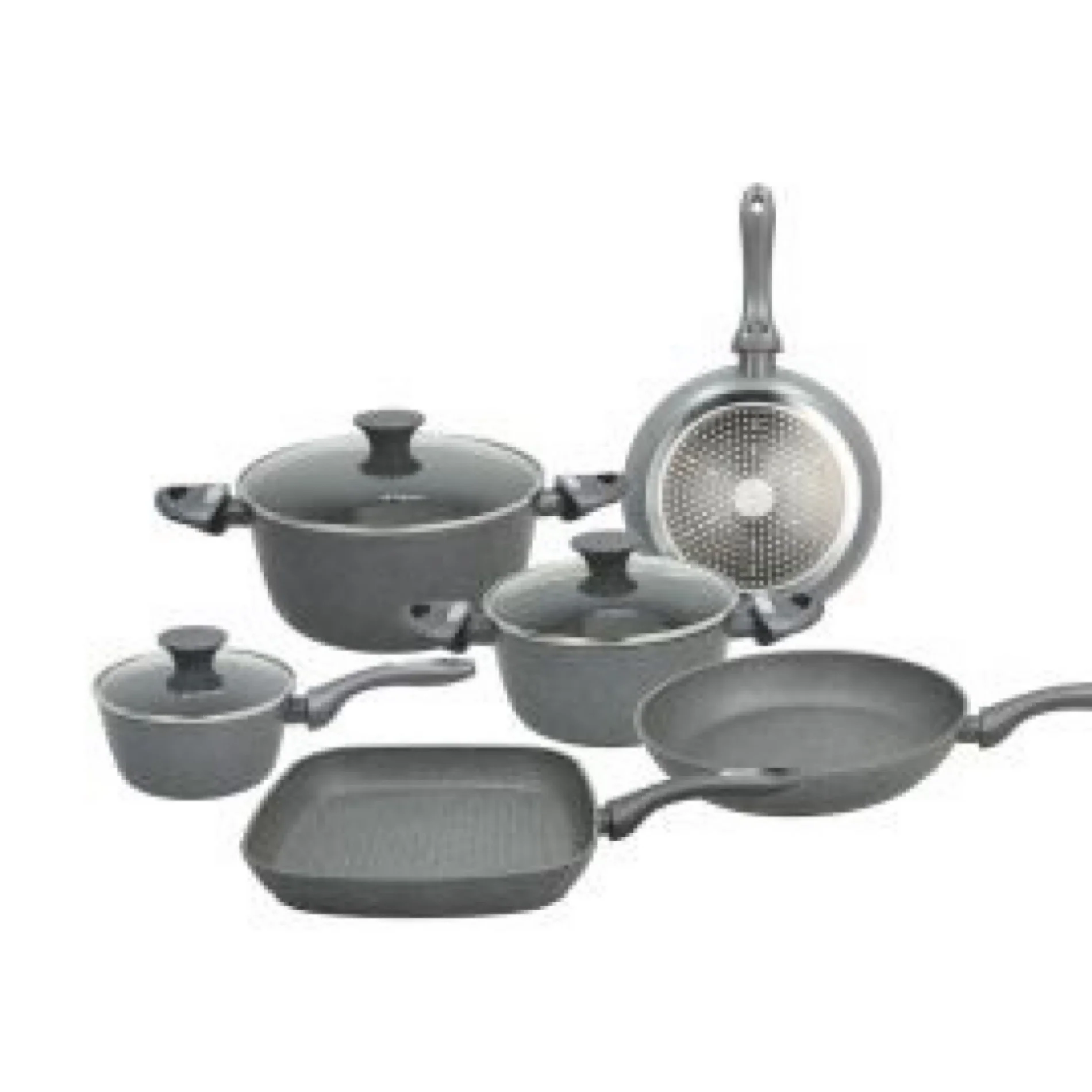 Mythos Cookware Line Set 9pcs - Inhomebuy