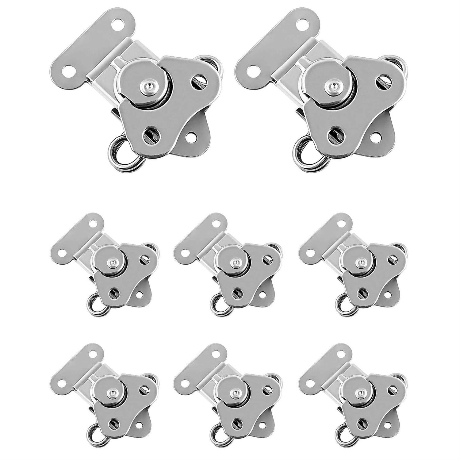 Qwork Heavy Duty Stainless Steel Latch for Flight Cases and Equipment Boxes - Inhomebuy
