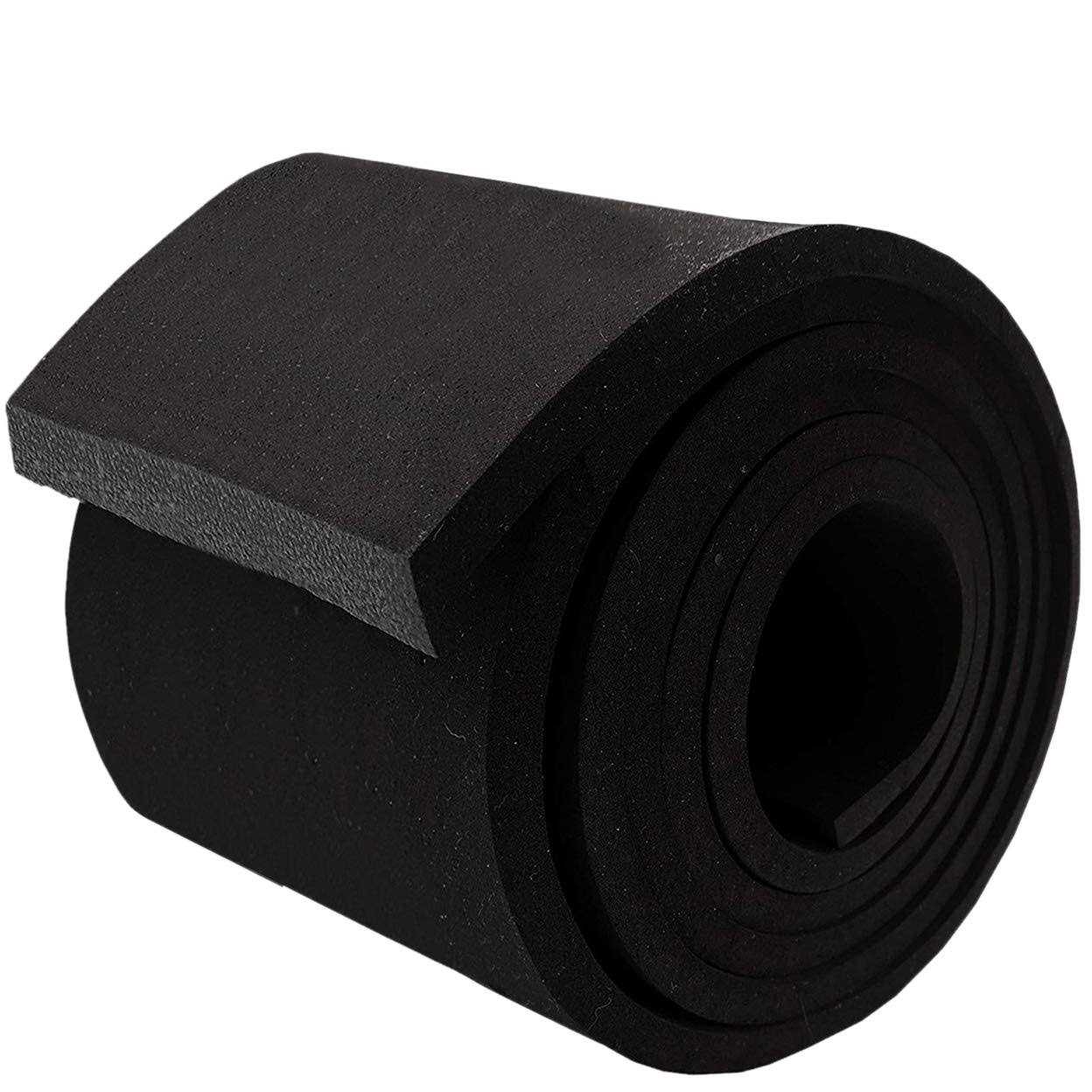 Dualplex Neoprene Foam Strip Roll Wide x 10′ Long 1/4 Thick - Inhomebuy