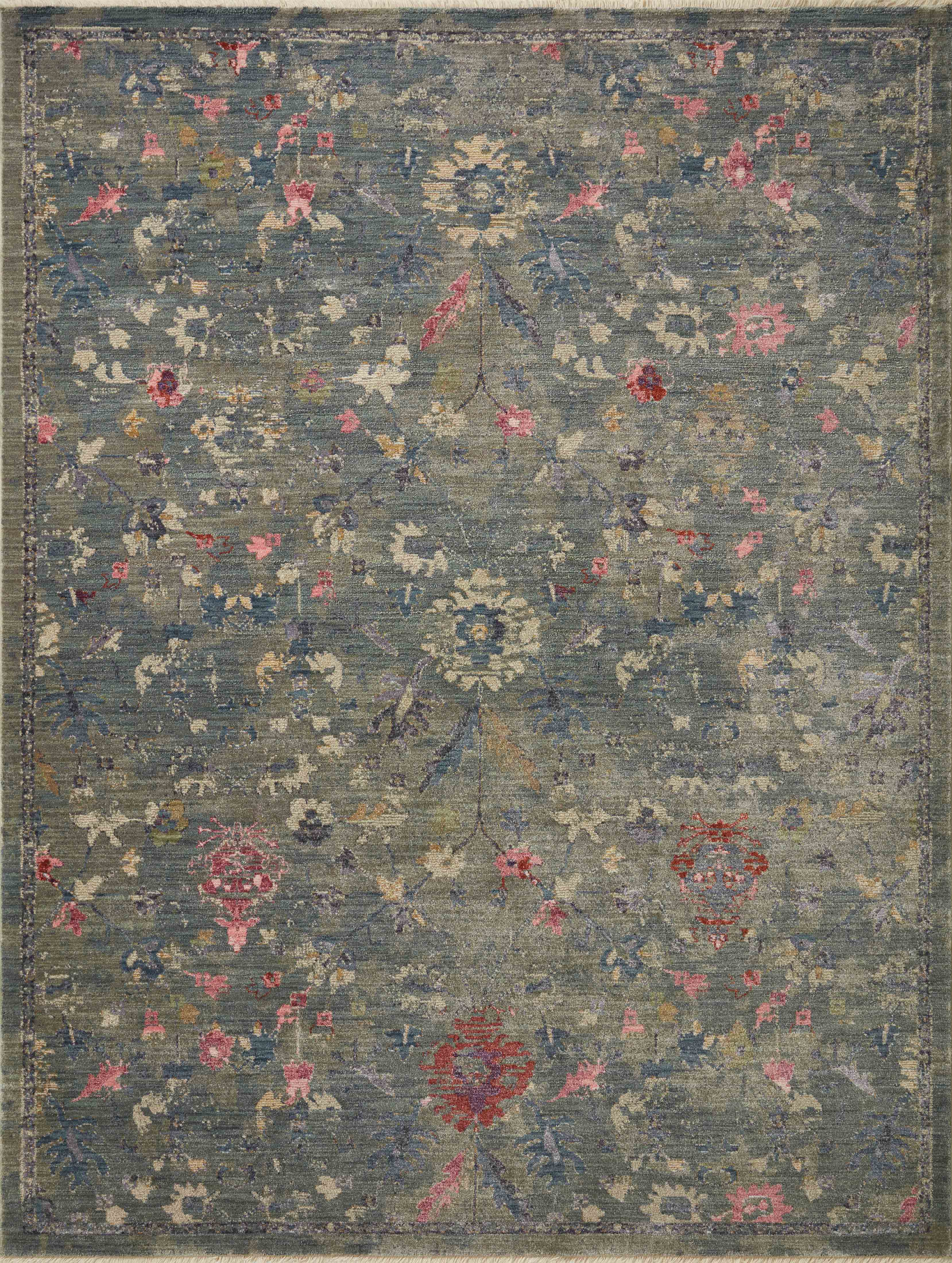 Loloi Rugs Giada Collection Rug in Lagoon, Multi - 10'0