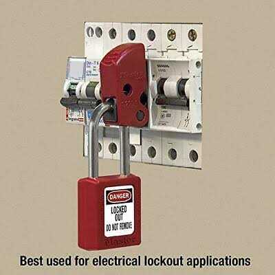 Master Lock Red Safety Padlock 410RED - Inhomebuy