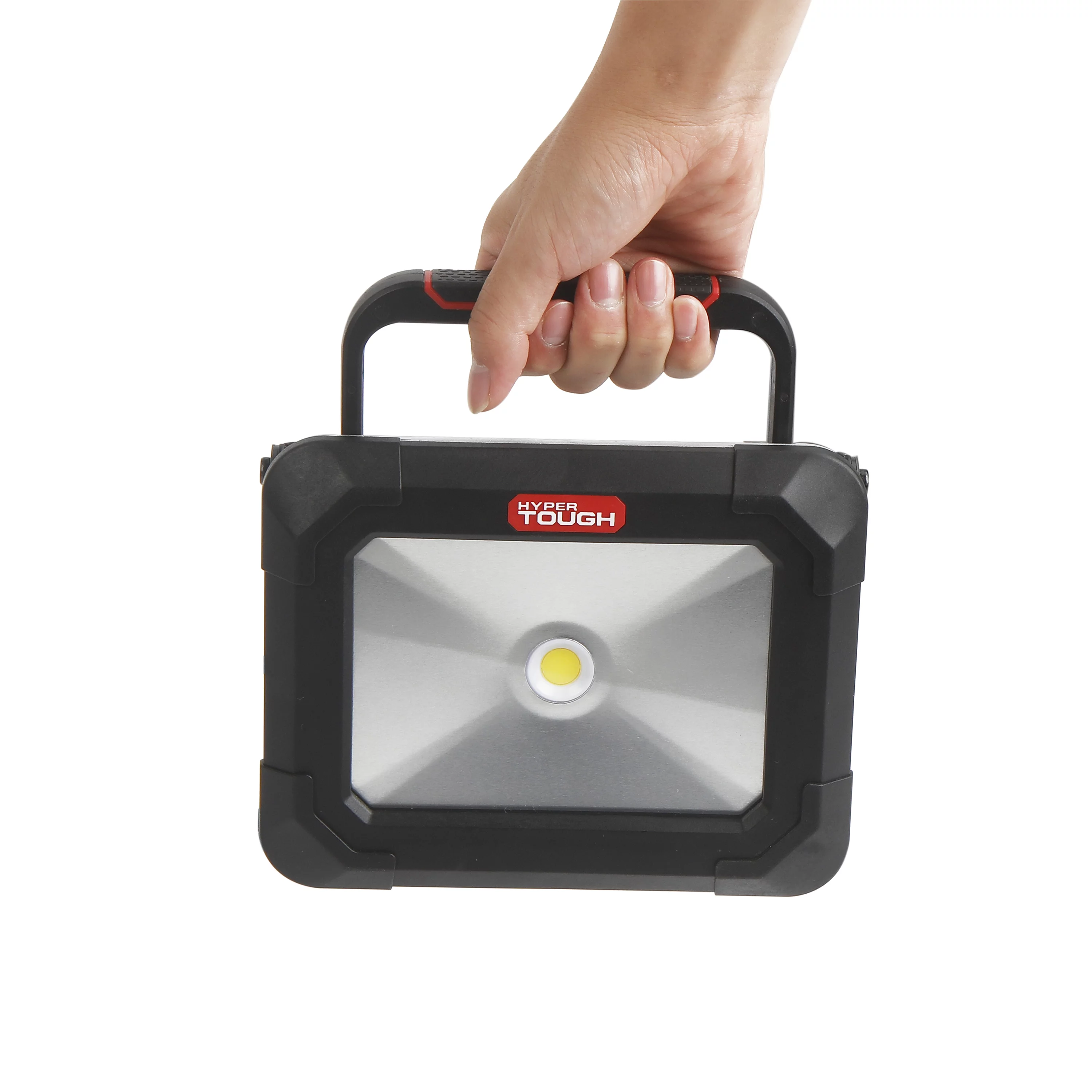 Hyper Tough 2000 lm LED Area Light, LED Shop Light, Black, Red, Model 1019,Car Use - Inhomebuy