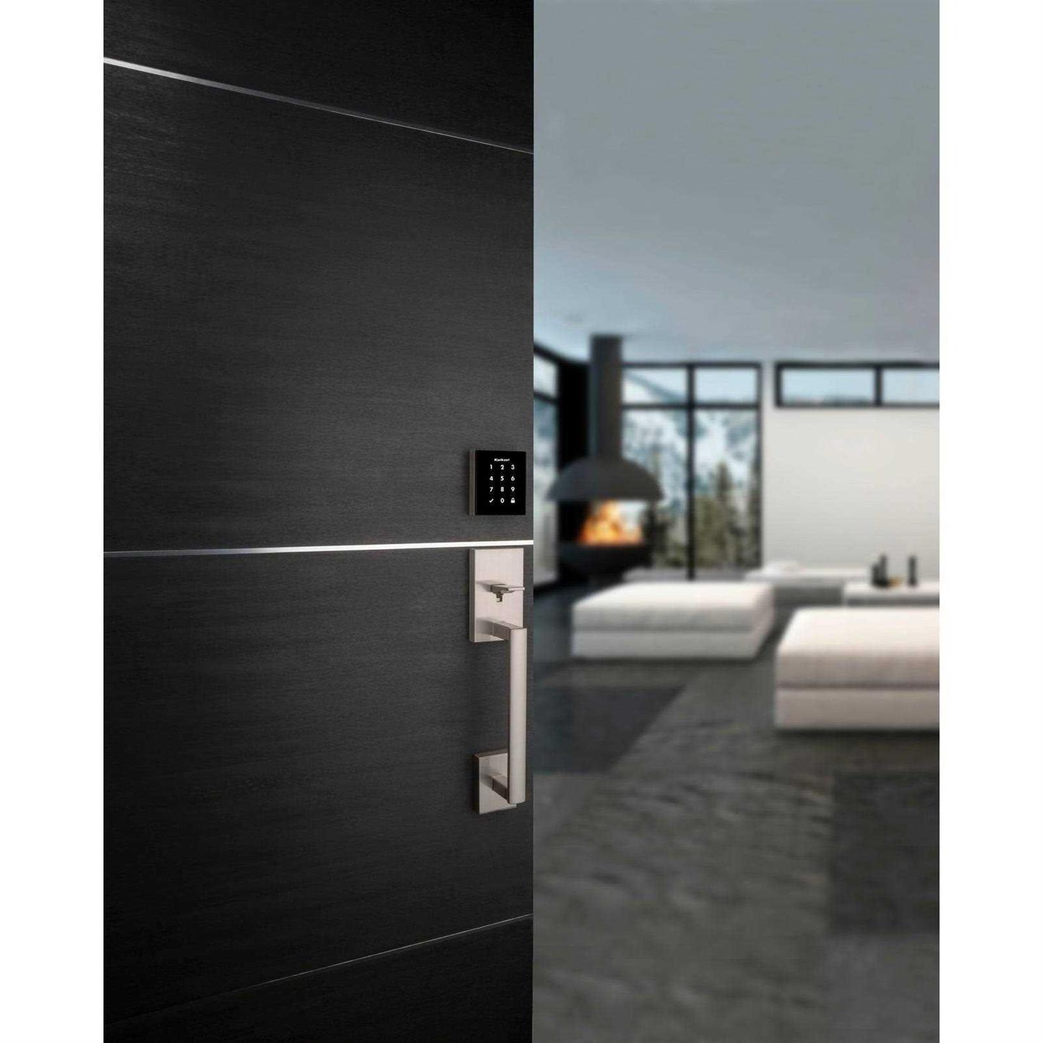 Kwikset Obsidian Electronic Deadbolt 953OBN - Inhomebuy