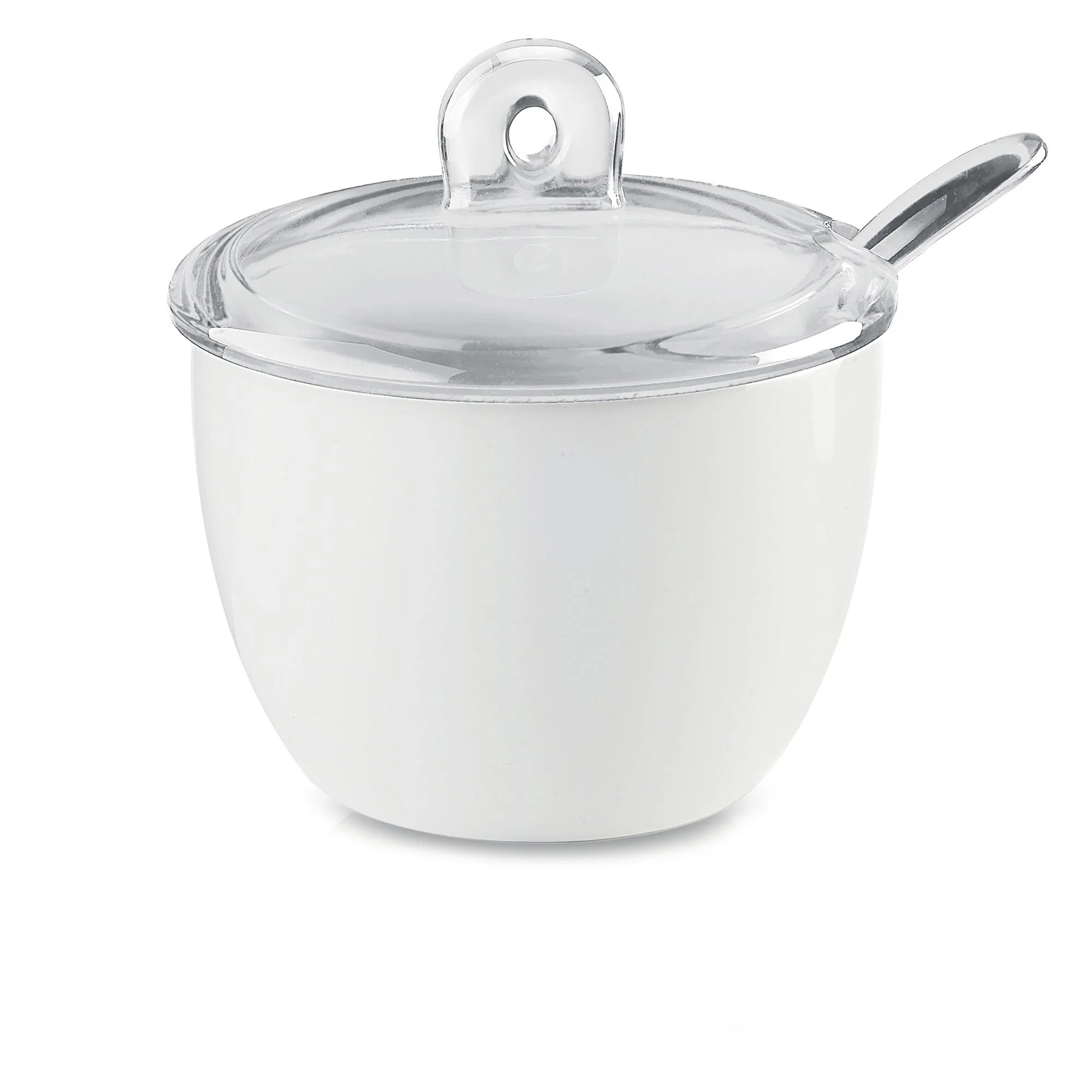 Sugar Bowl With Teaspoon Sky Grey - Inhomebuy