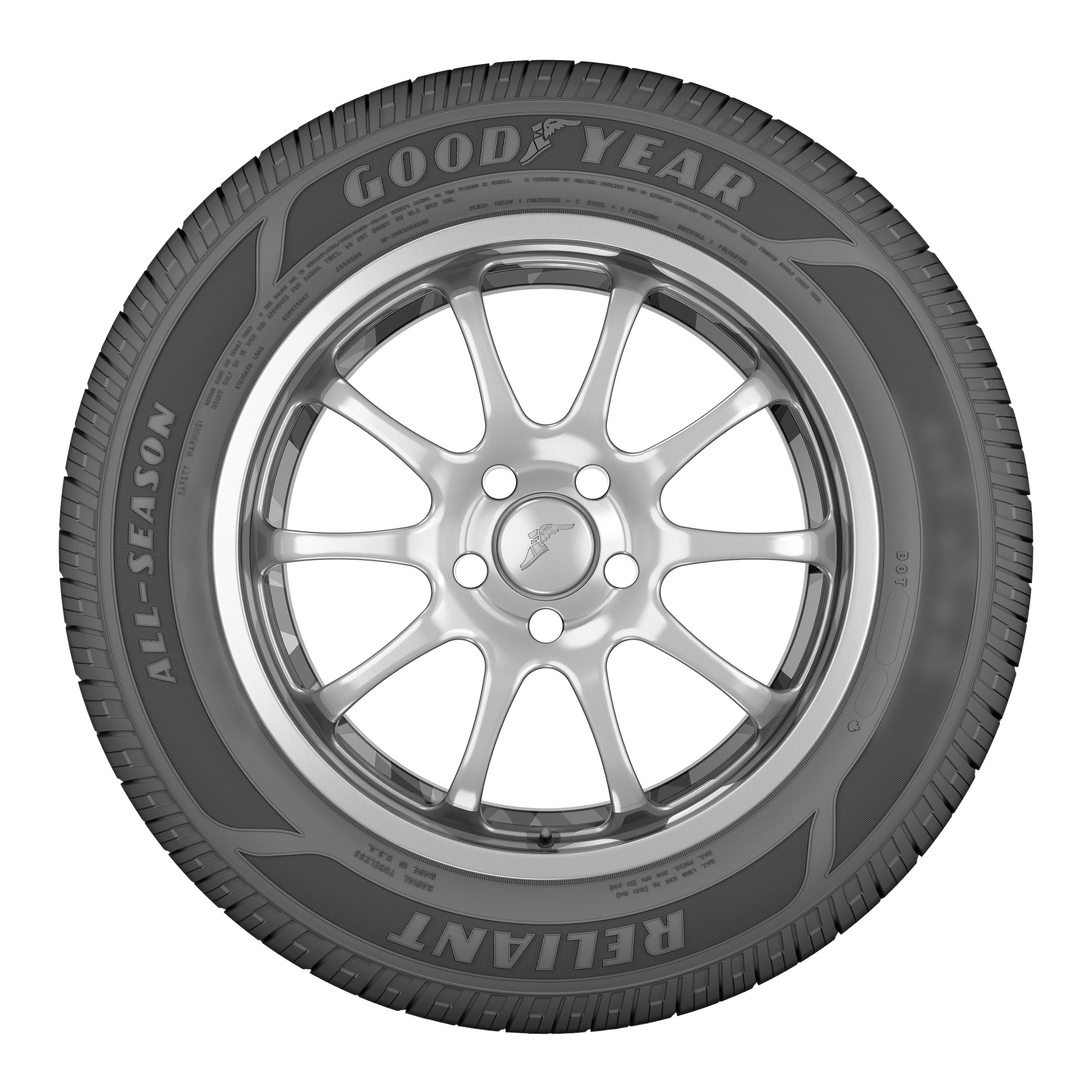 Goodyear Reliant All-Season 215/60R17 96V All-Season Tire - Inhomebuy