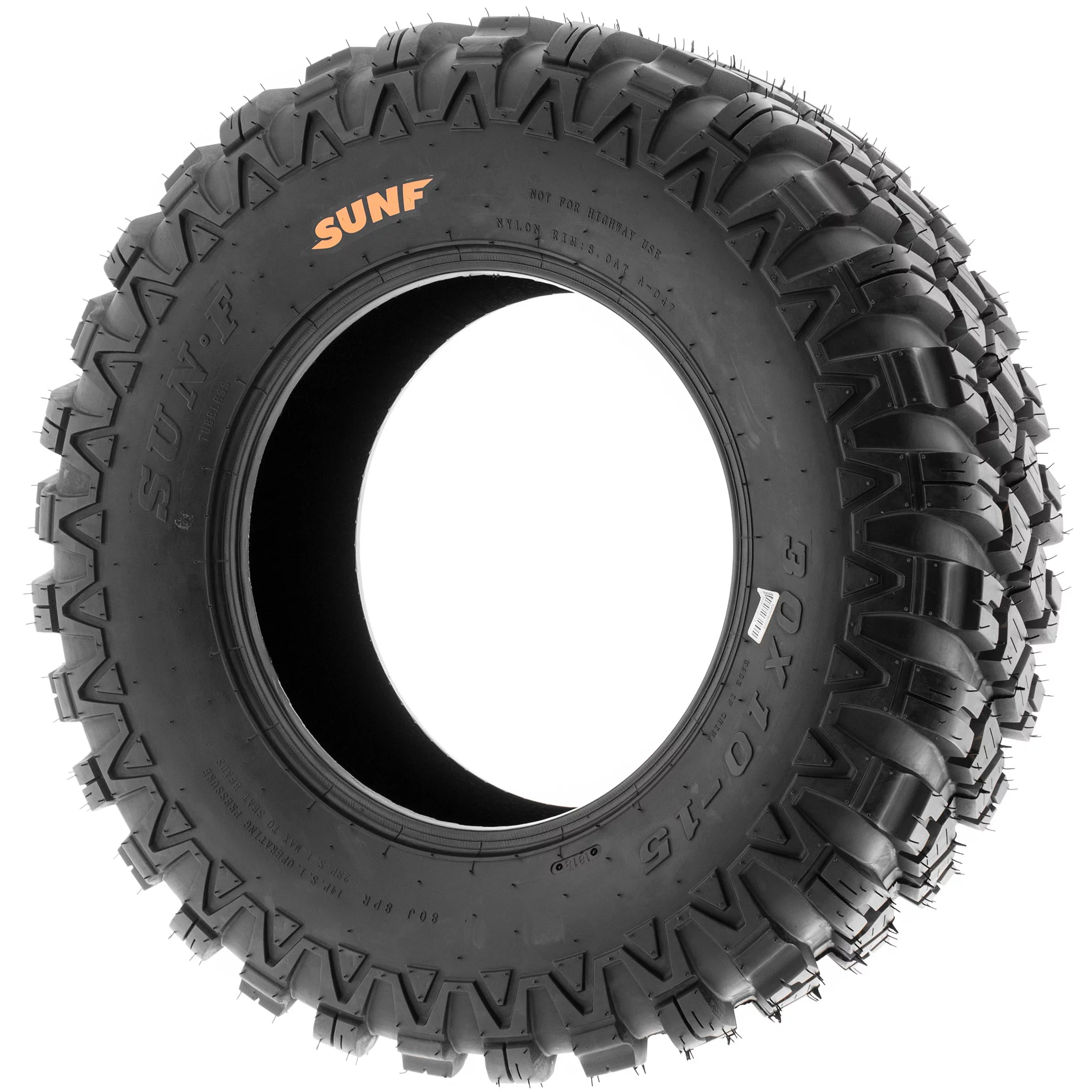 SunF 28x10-14 28x10x14 ATV UTV All Terrain AT Tire 6 PR A047 (Single) - Inhomebuy