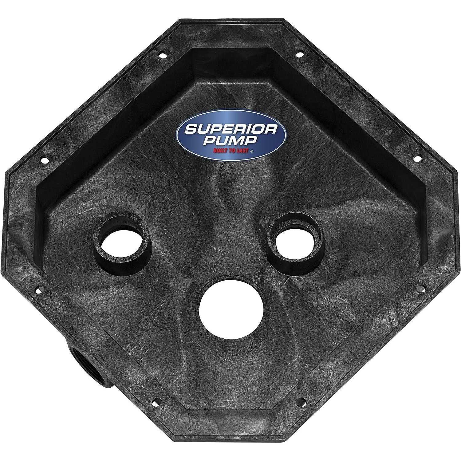 Superior Pump 91250 1/4 HP Submersible Thermoplastic Utility Pump - Inhomebuy