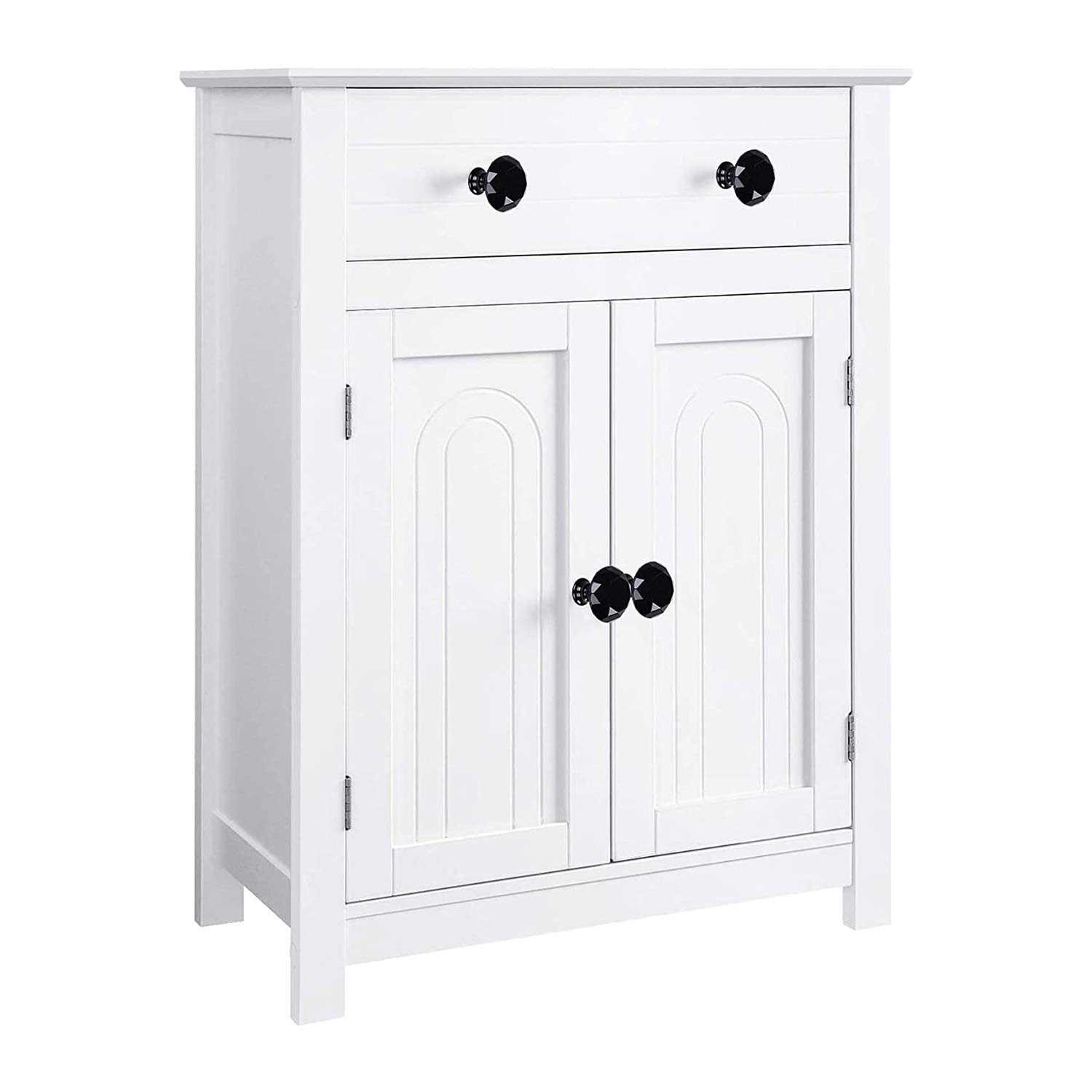 Yourgift Drawer Knobs Diamond Shaped Crystal Glass 30mm Cabinet Knobs Pull Handles - Inhomebuy