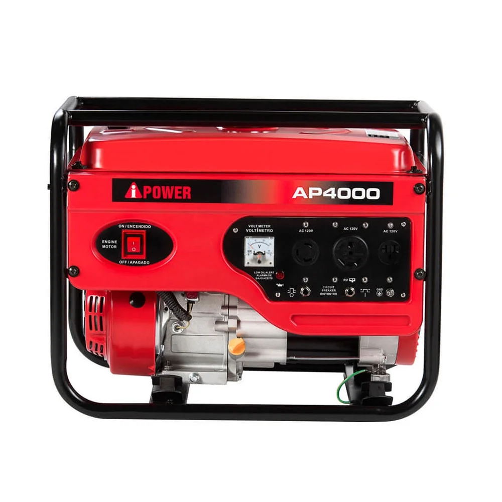 Ai Power 4000W Gasoline Generator With Wheel Kit - Inhomebuy