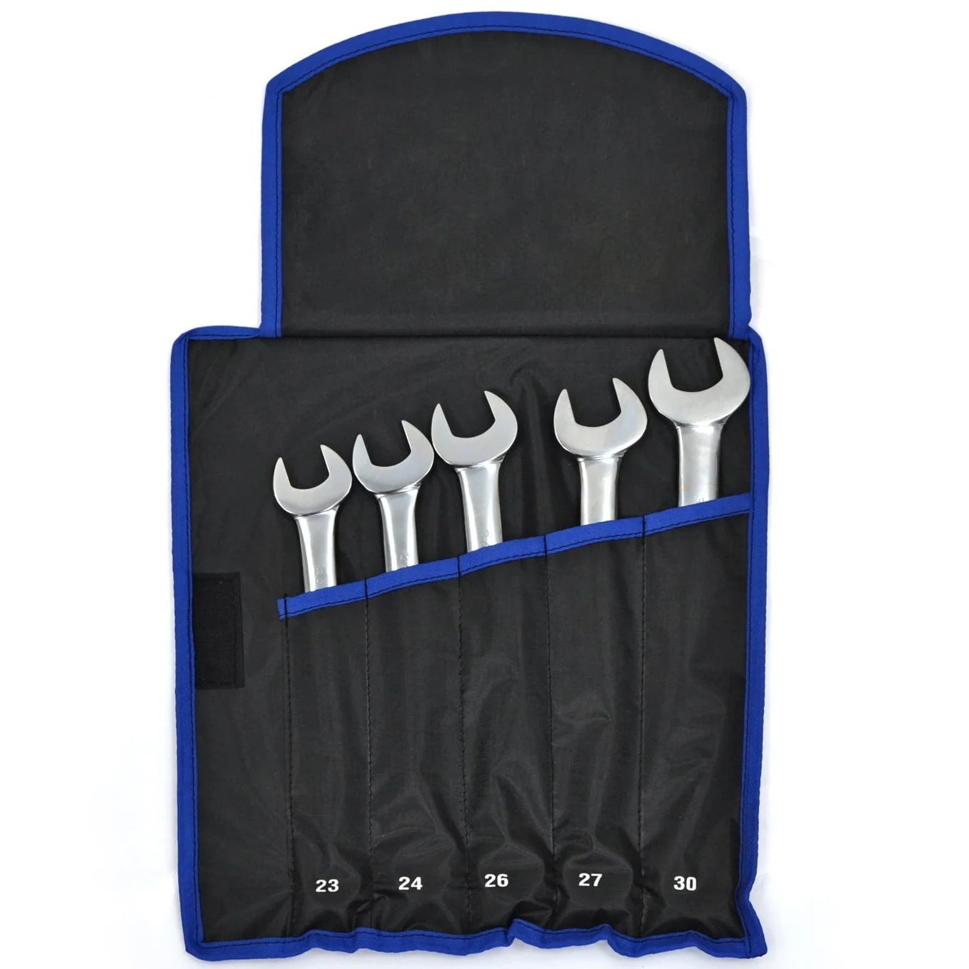 Hyper Tough 5-Piece Metric Jumbo Combination Wrench Set - Inhomebuy