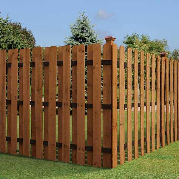 Outdoor Essentials 1/2 in. x 3-1/2 in. x 40-1/4 in. Western Red Cedar Pointed Top Fence Picket - Inhomebuy
