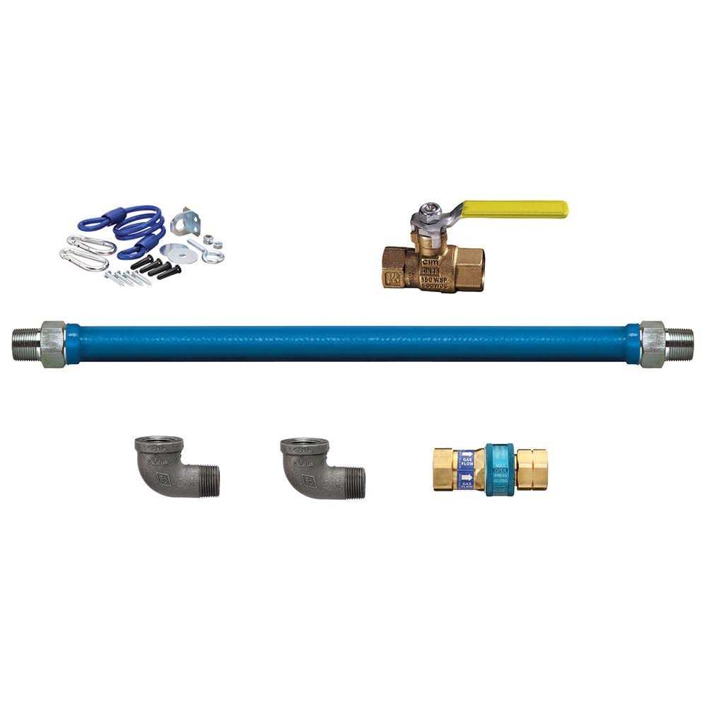Dormont 1650NPFS48 Stationary Gas Connector Hose - Inhomebuy