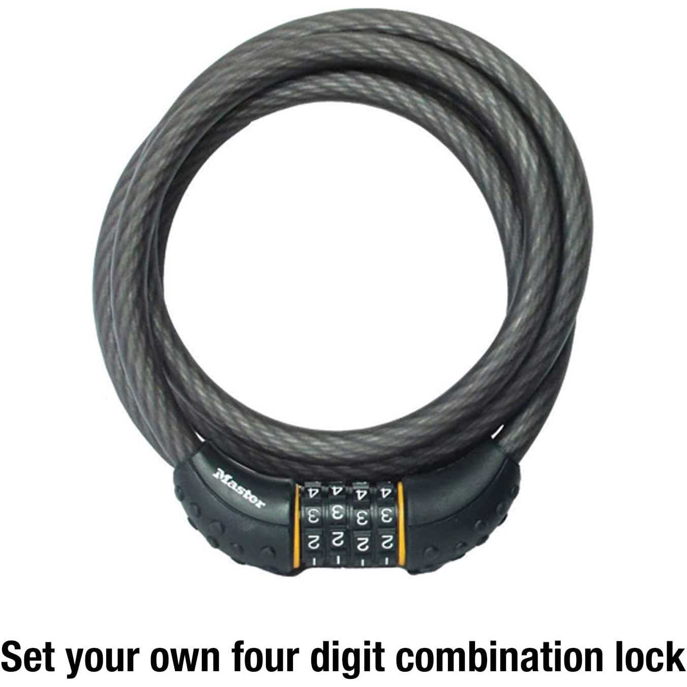 Master Lock Cable Lock Python Adjustable 8417D - Inhomebuy
