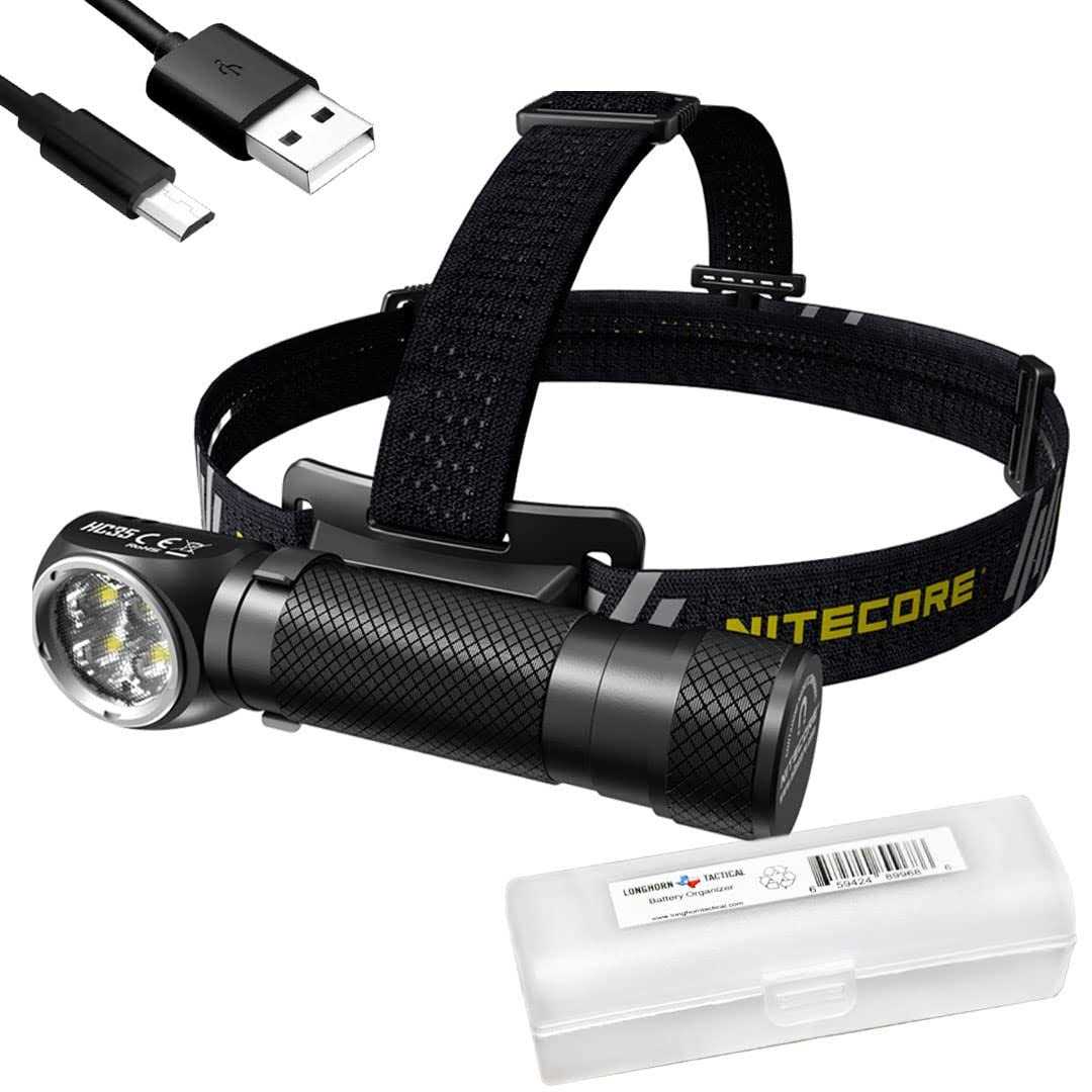 Nitecore HC35 2700 Lumen USB Rechargeable Headlamp - Inhomebuy