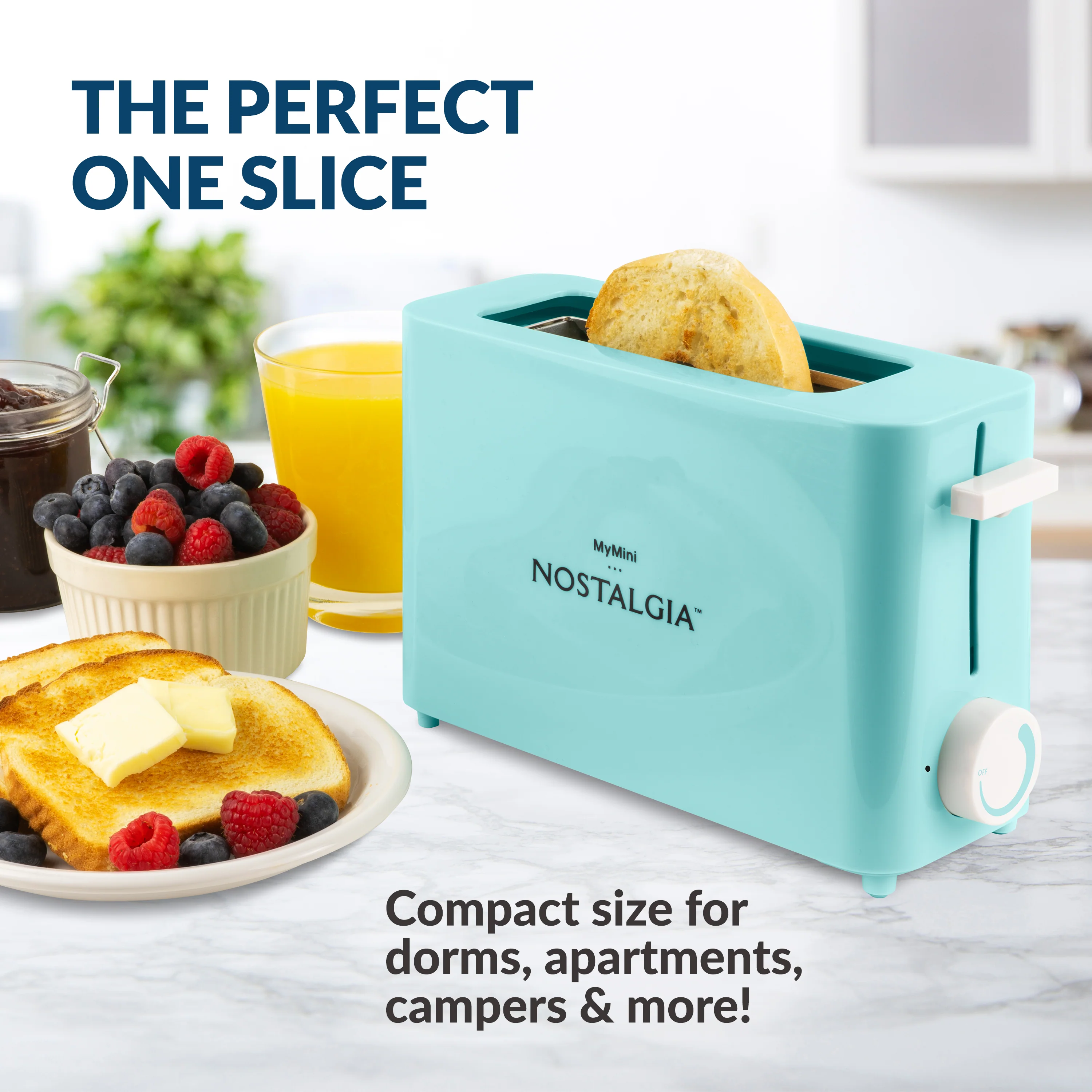 MyMini Single Slice Toaster - Inhomebuy