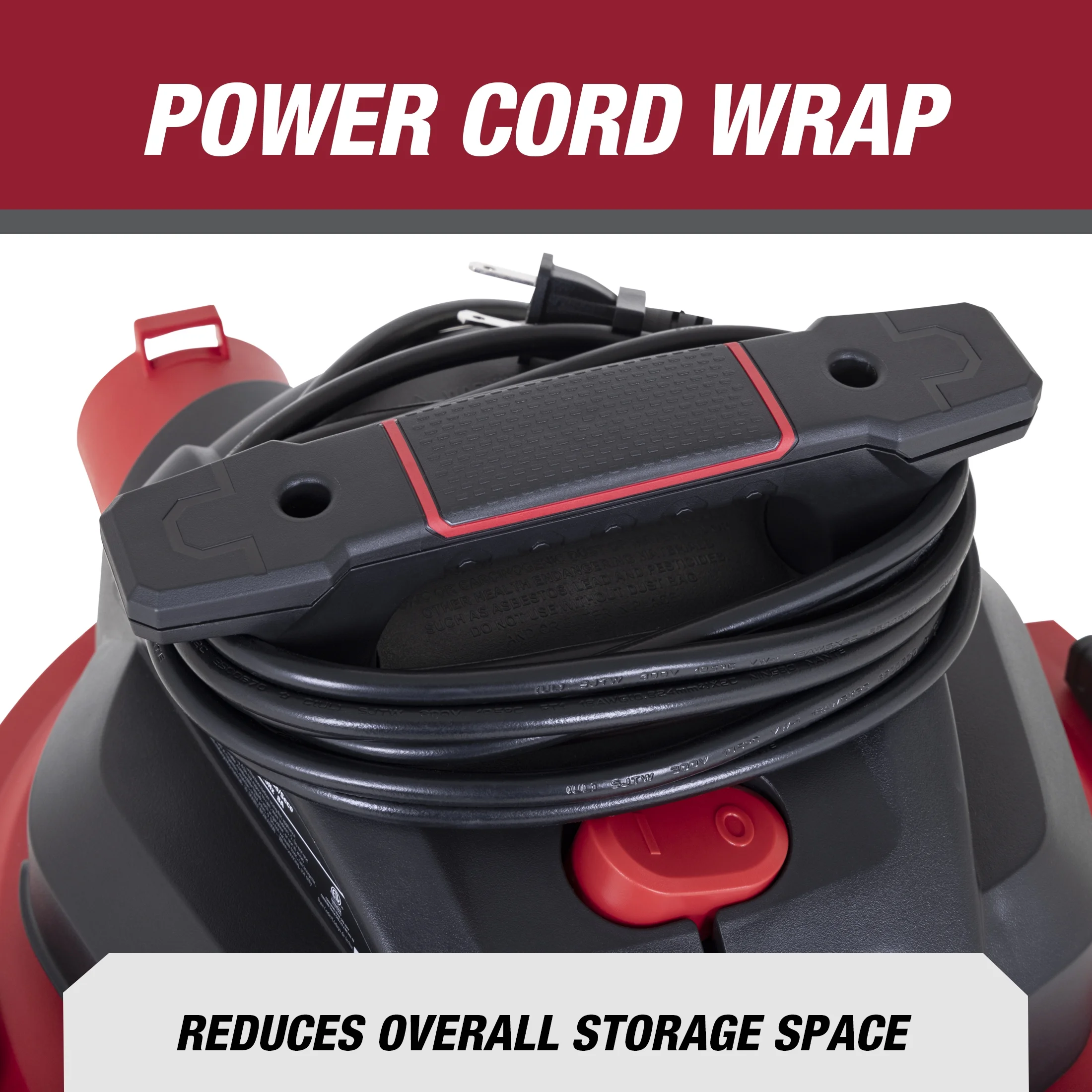 Hyper Tough 5 Gallon Wet/Dry Vacuum for the Car, Garage, Home or Workshop - Inhomebuy