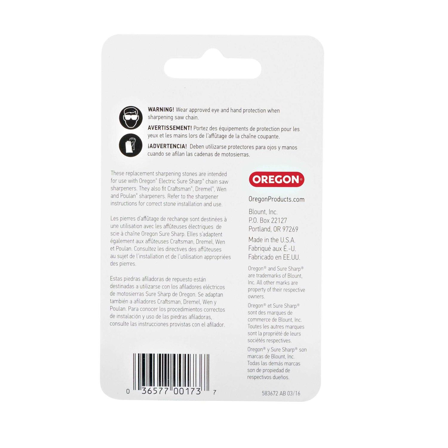 Oregon OR534-316A Chain Grinding Wheel - Inhomebuy