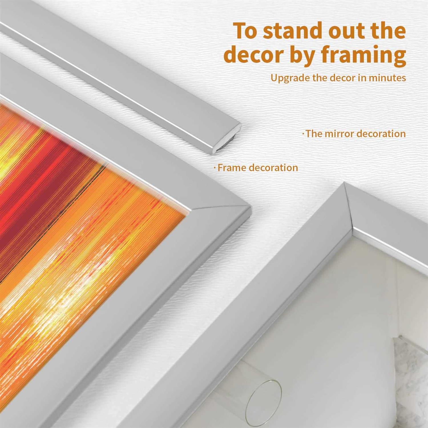 Wowstar 10 Ft Peel and Stick Trim, Molding Trim for Walls, Edges, Borders, Window Frames, Backsplash Tiles, Flexible and Self A - Inhomebuy