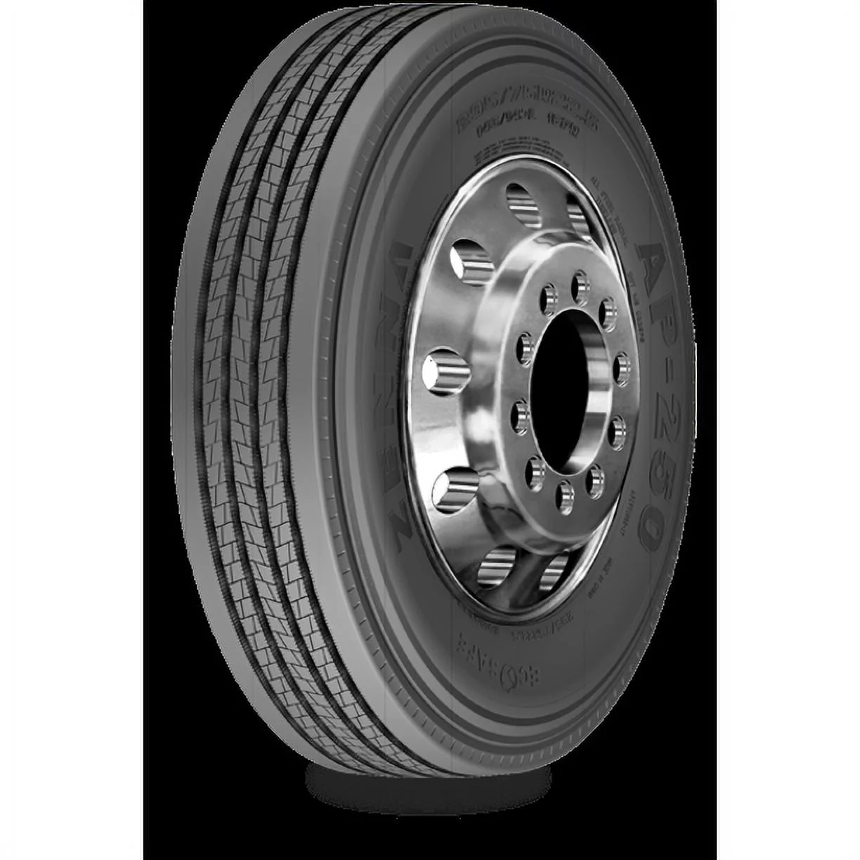 Zenna AP250 225/70R19.5 128/126M G Commercial Tire - Inhomebuy