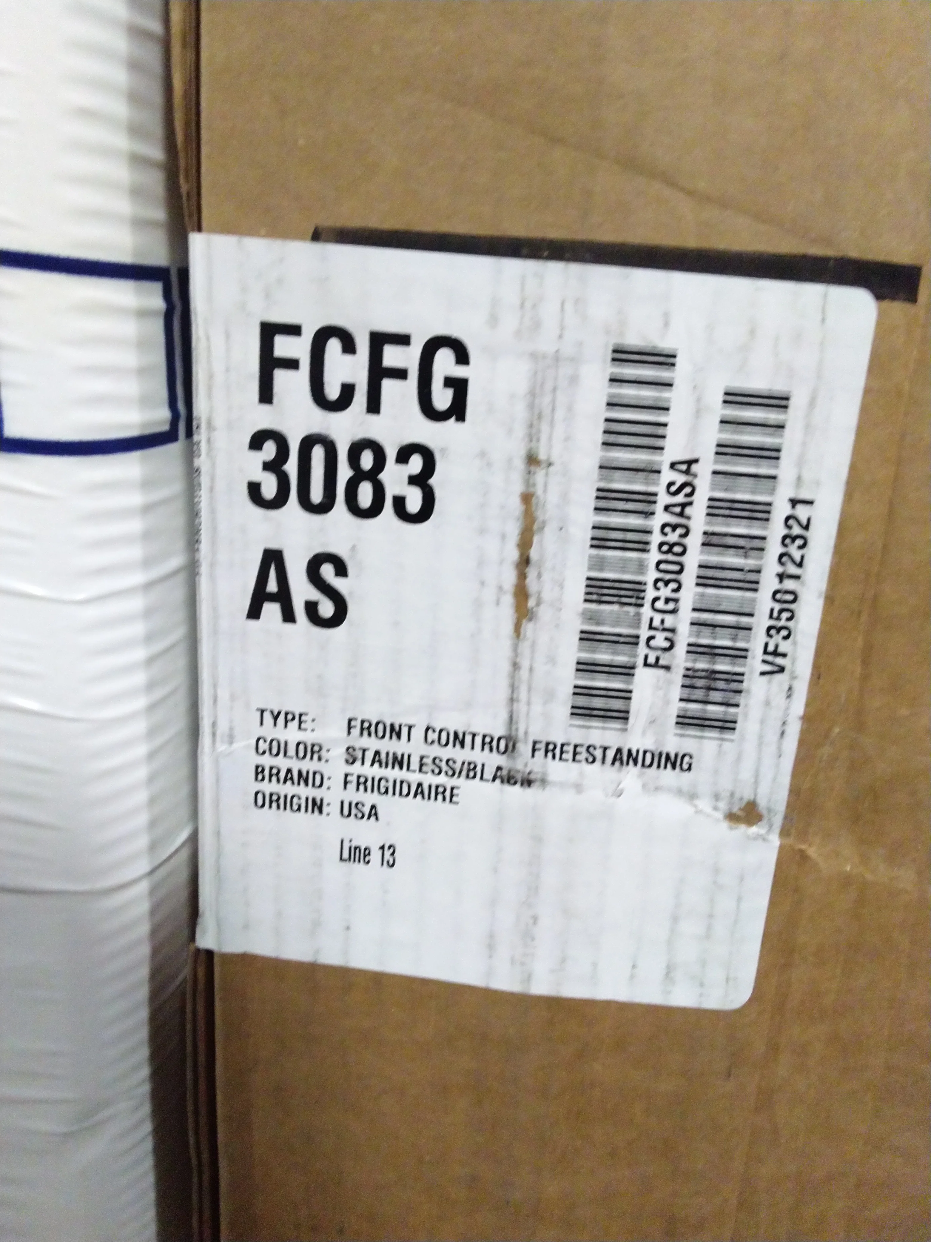 FRIGIDAIRE 30 IN. 5.1 CU FT. STAINLESS STEEL GAS 5-BURNER RANGE WITH CONVECTION BAKE - FCFG3083AS - Inhomebuy