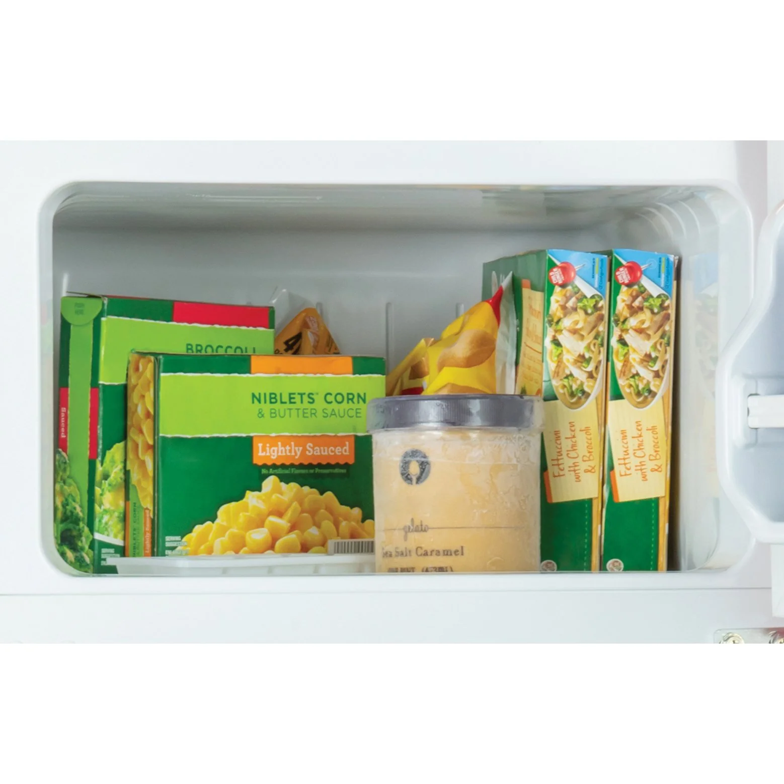 Igloo® 3.2 Cu. Ft. Double Door Refrigerator With Freezer, Black - Inhomebuy