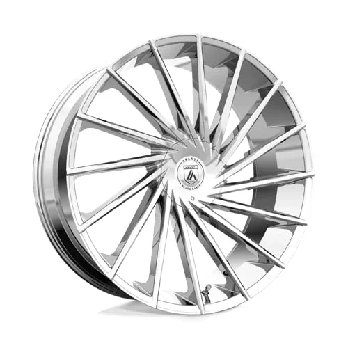 ASANTI BLACK ABL-18 MATAR 20X8.5 BLANK 15ET 74.1CB CHROME WHEEL - Inhomebuy
