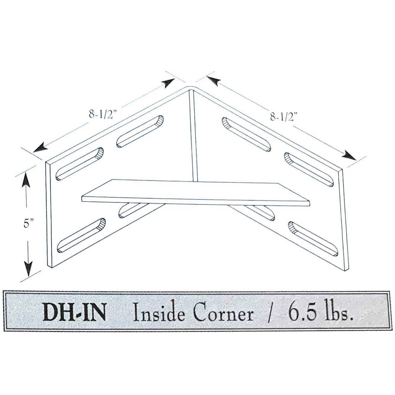Dock edge heavy duty side leg pipe holder - Inhomebuy