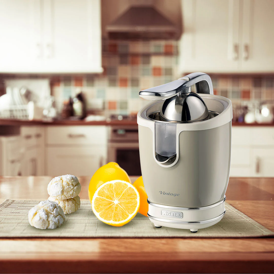 Vintage Electric Juicer Beige 400W - Inhomebuy