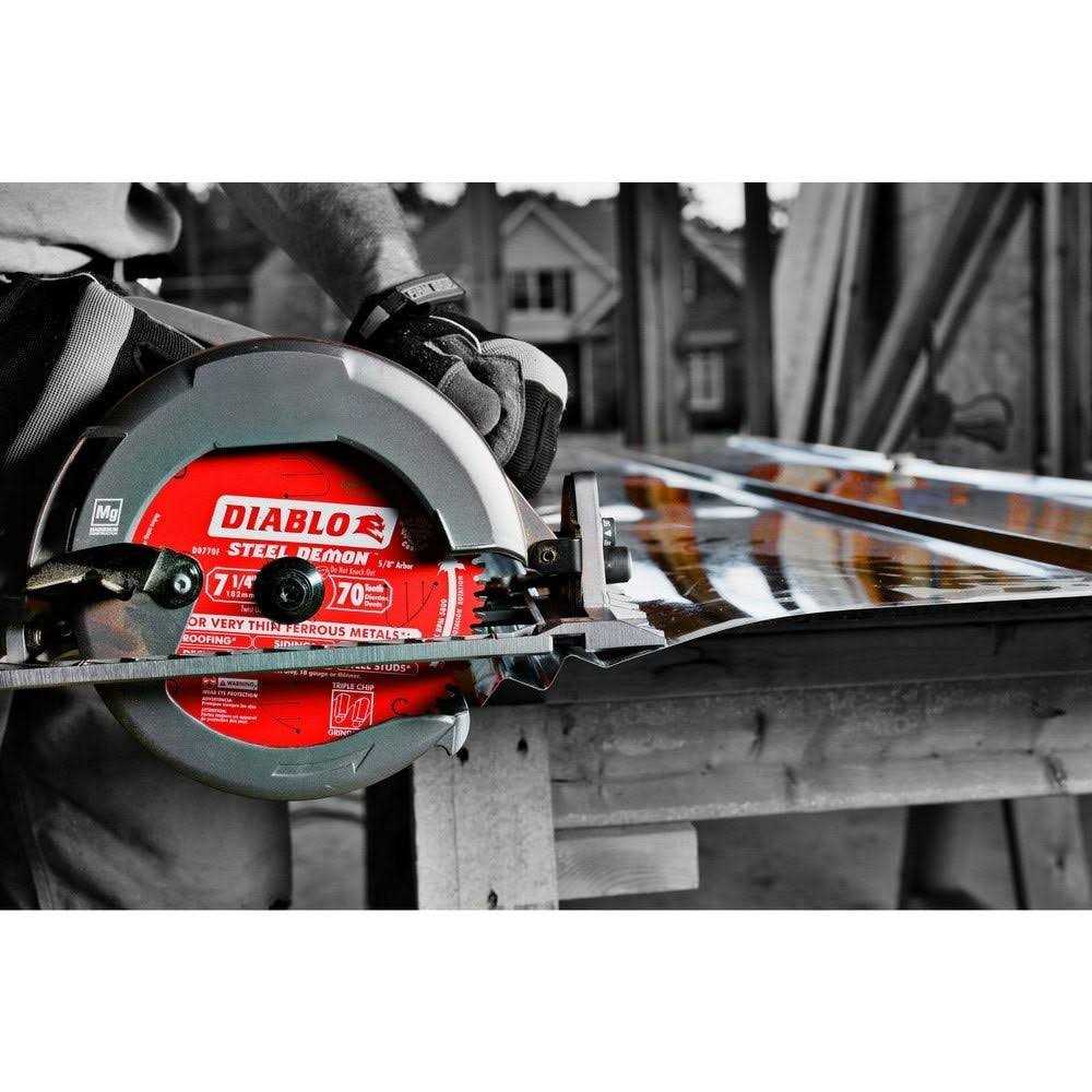 Diablo Steel Demon Cermet Circular Saw Blade D0748CFX - Inhomebuy