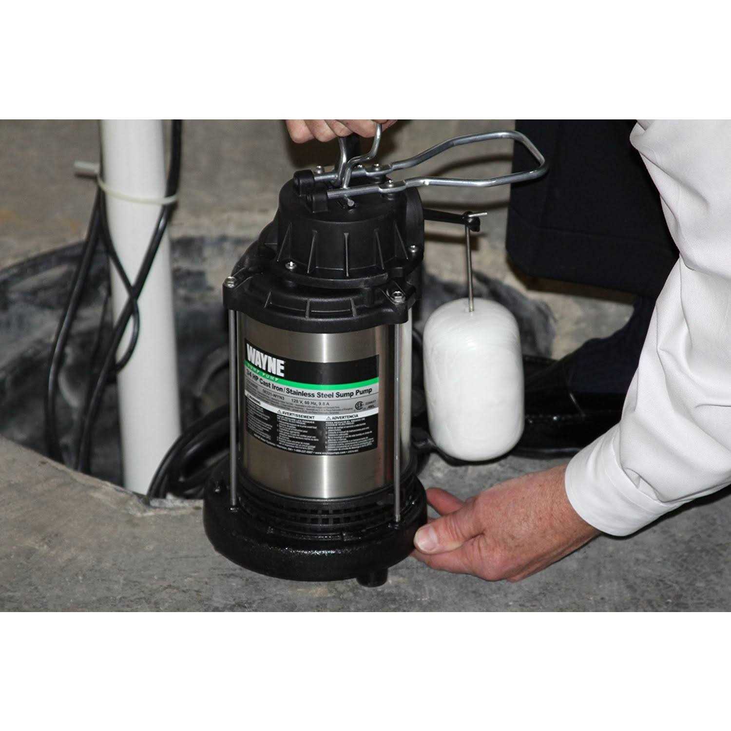 Wayne 3/4 HP Submersible Sump Pump - Inhomebuy