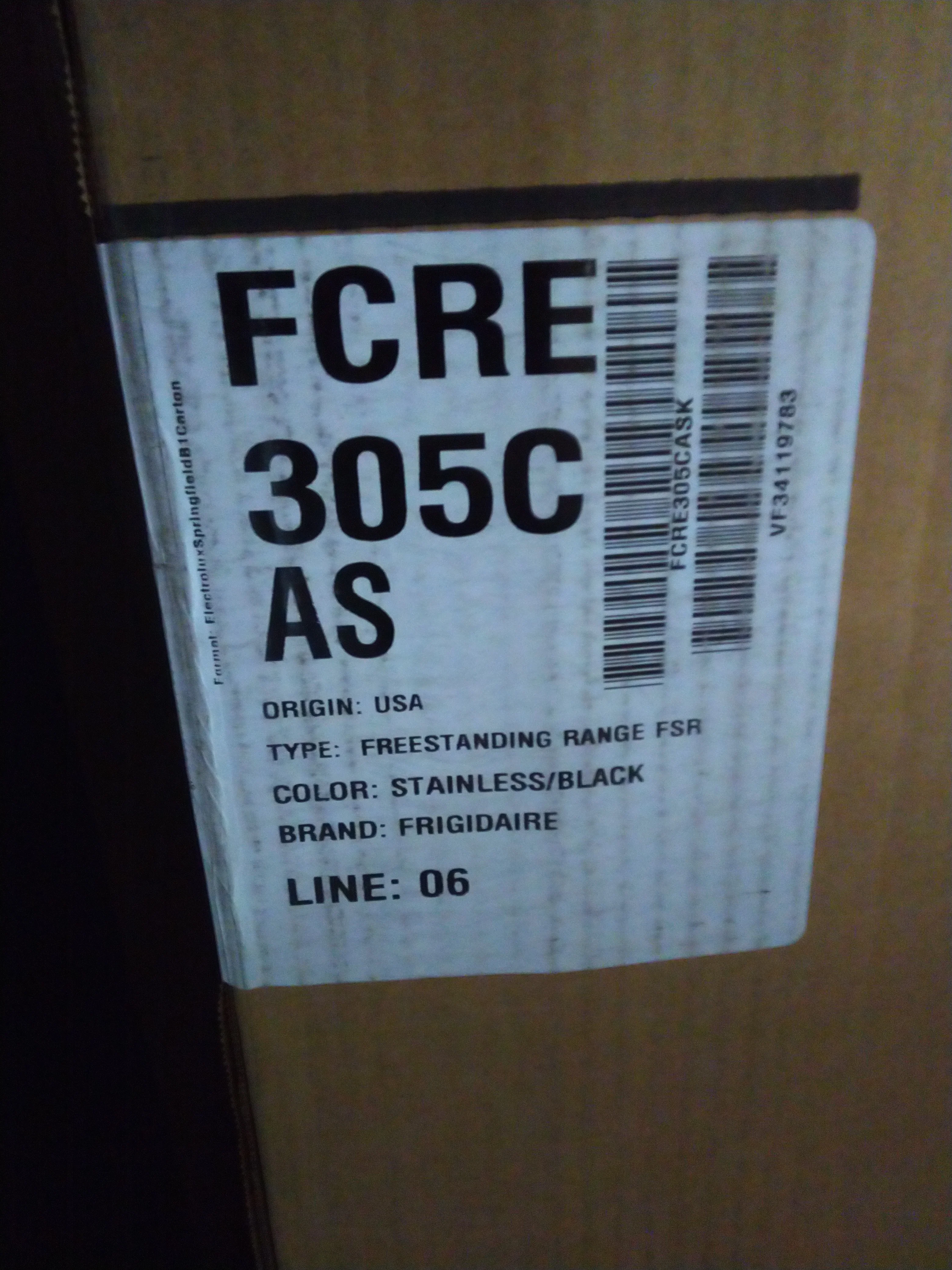 Frigidaire 5.3 Cu. Ft. Free Standing Electric Range With 5 Burners 30